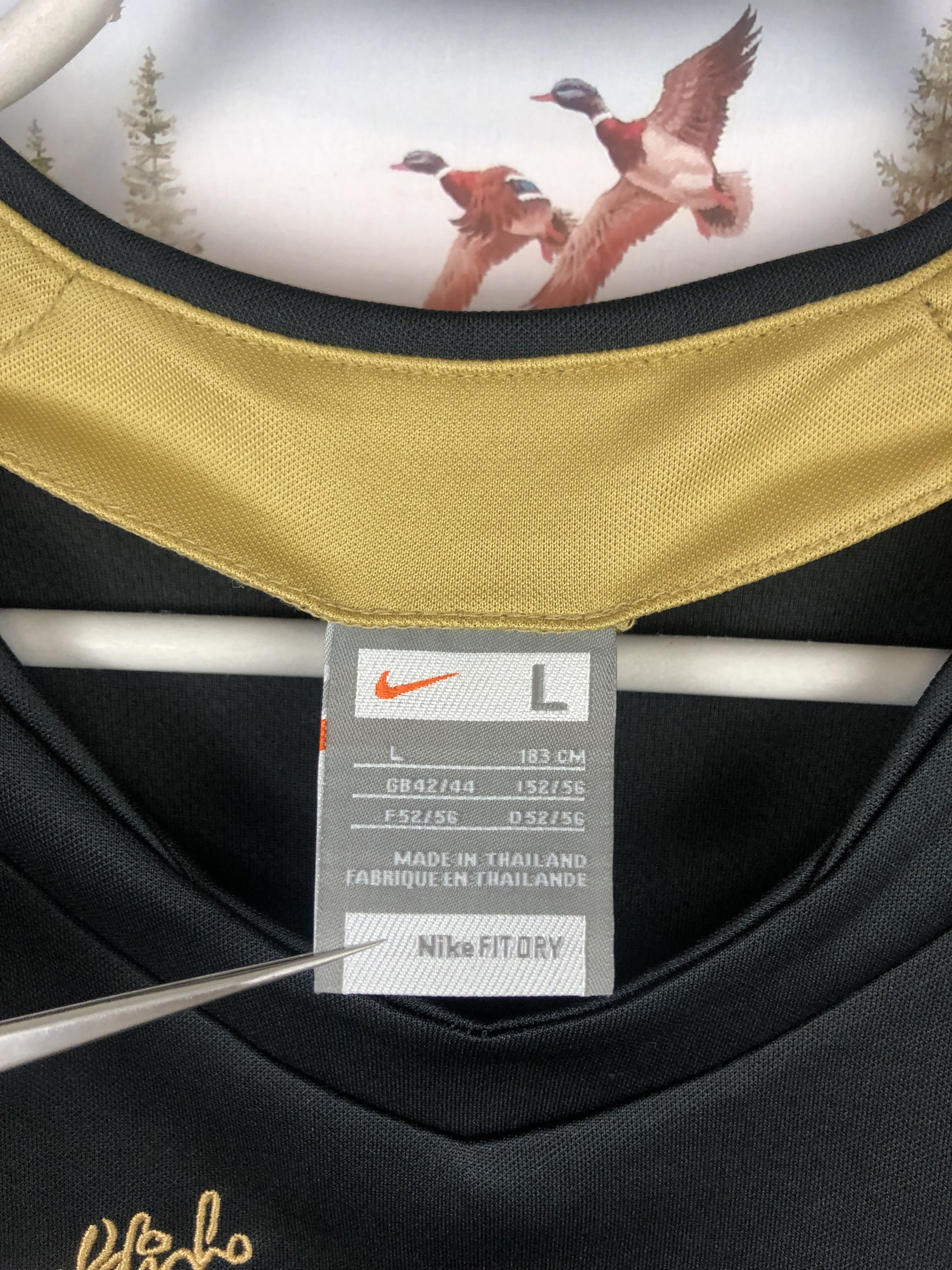 Nike × Vintage Vintage Nike R10 Ronaldinho Football Shirt Soccer Jersey Size US L / EU 52-54 / 3 - 5 Thumbnail