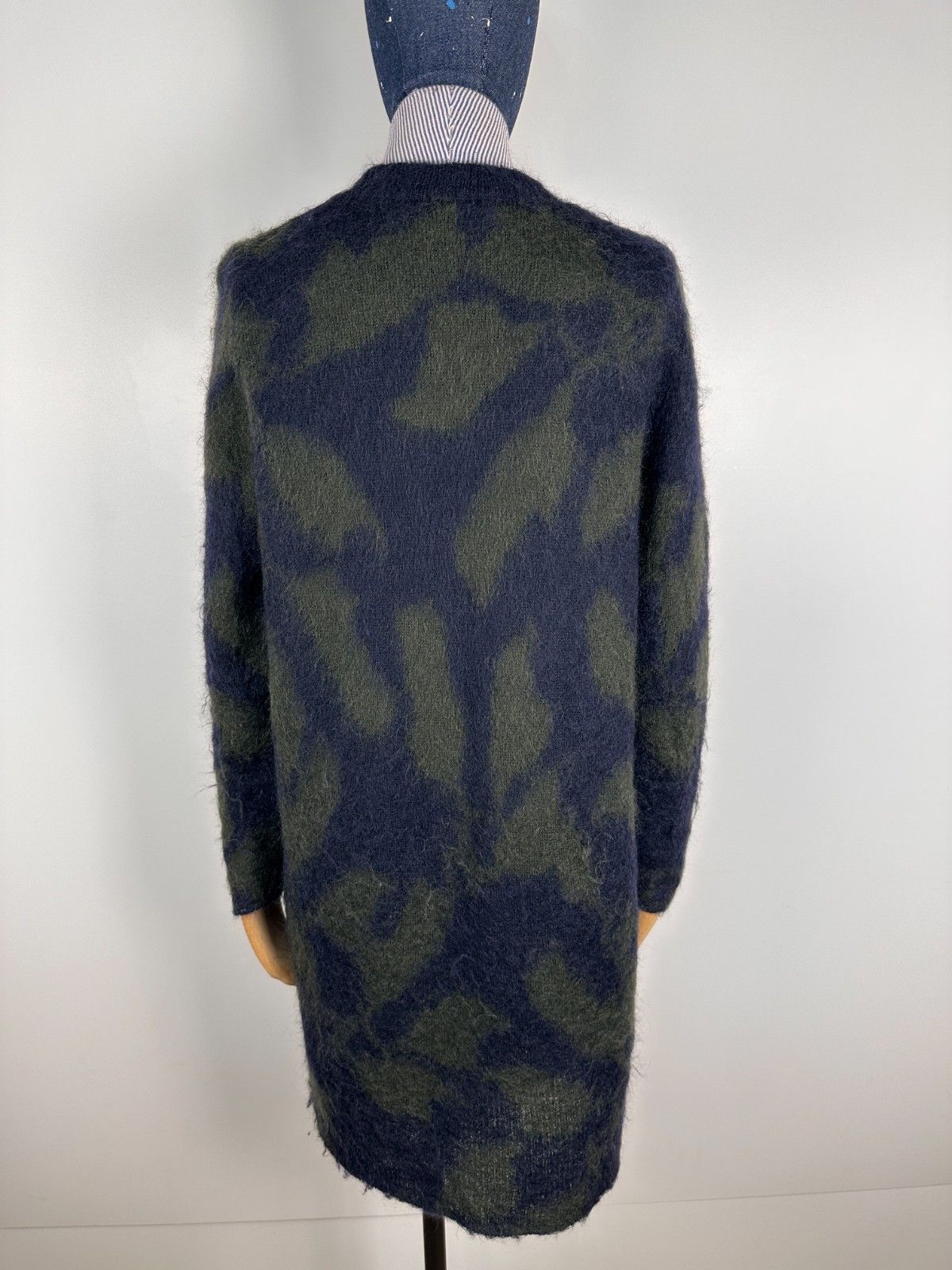 Cos COS Mohair Wool Blend Animal Print Long Cardigan Size XS Size XS / US 0-2 / IT 36-38 - 5 Thumbnail