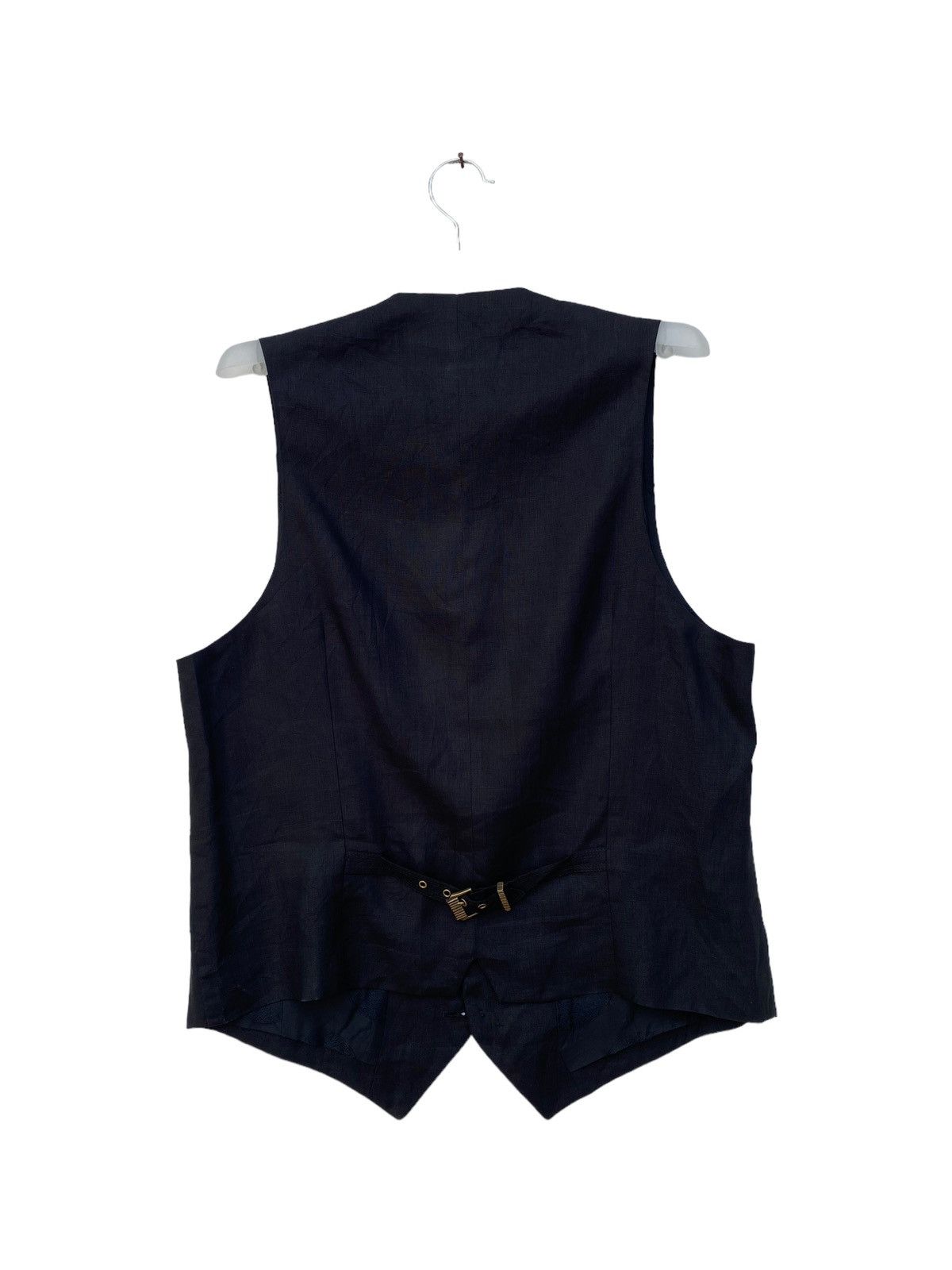 Versace Gianni Versace Linen Vest Size US M / EU 48-50 / 2 - 2 Thumbnail