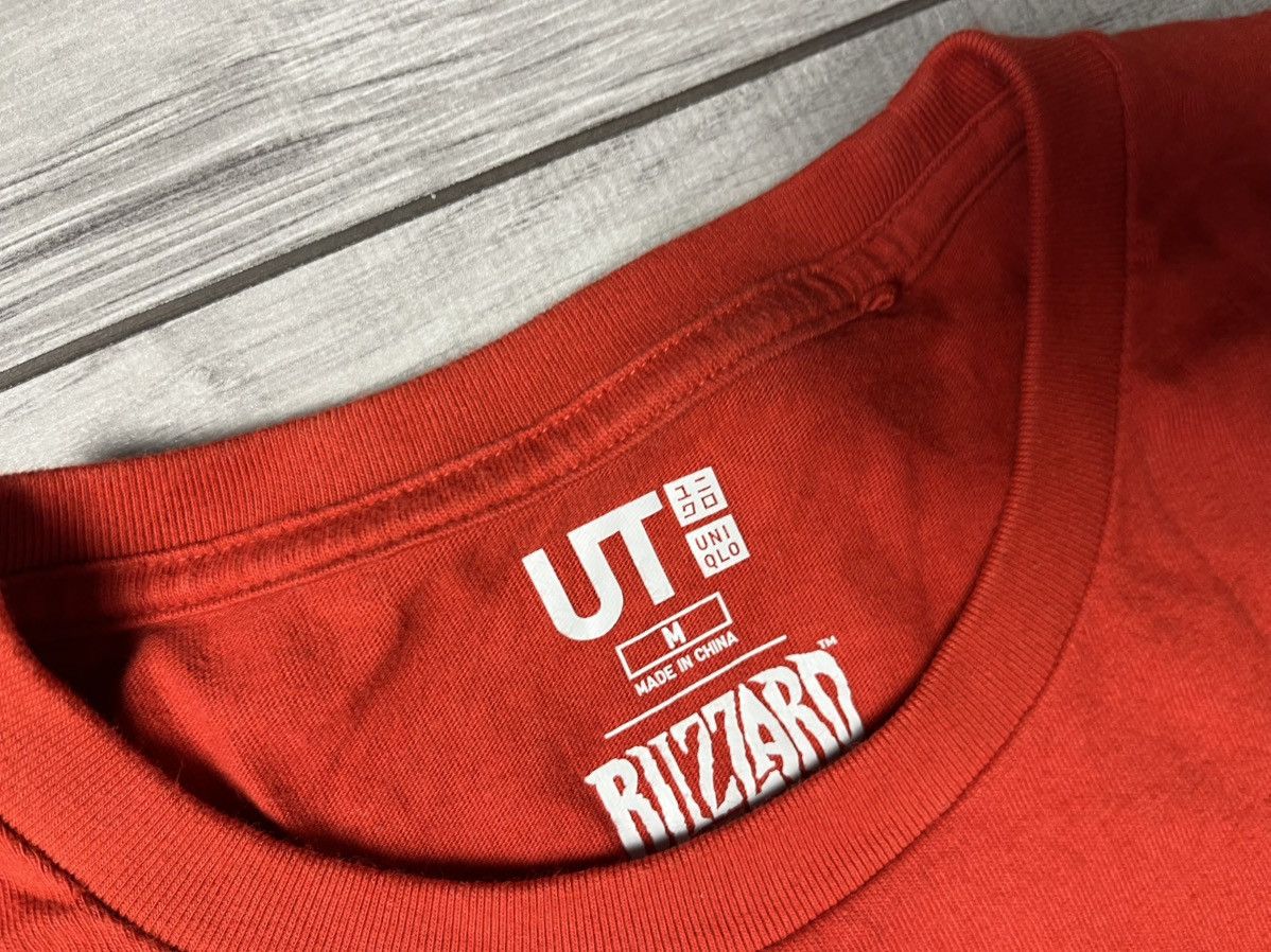 The Game × Uniqlo Uniqlo Blizzard Diablo Tshirt size Medium Size US M / EU 48-50 / 2 - 4 Thumbnail