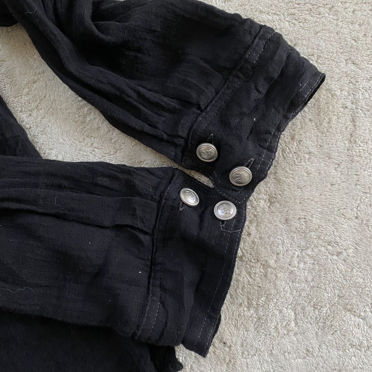 Japanese Brand Vintage Punk algonquins button up japan Size S / US 4 / IT 40 - 9 Thumbnail