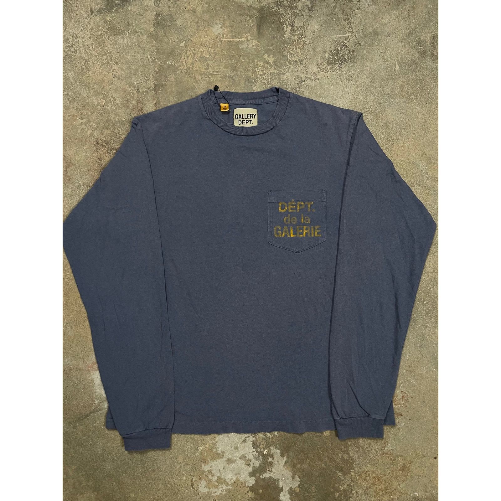 Gallery Dept. Gallery Dept LS Grey White Used Medium Size US M / EU 48-50 / 2 - 1 Thumbnail