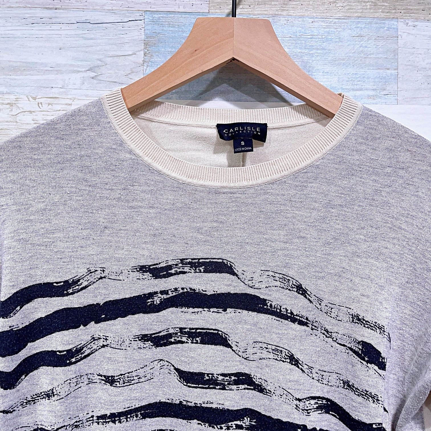 Other Carlisle Silk Cashmere Short Sleeve Sweater Beige Gray Small Size S / US 4 / IT 40 - 2 Thumbnail
