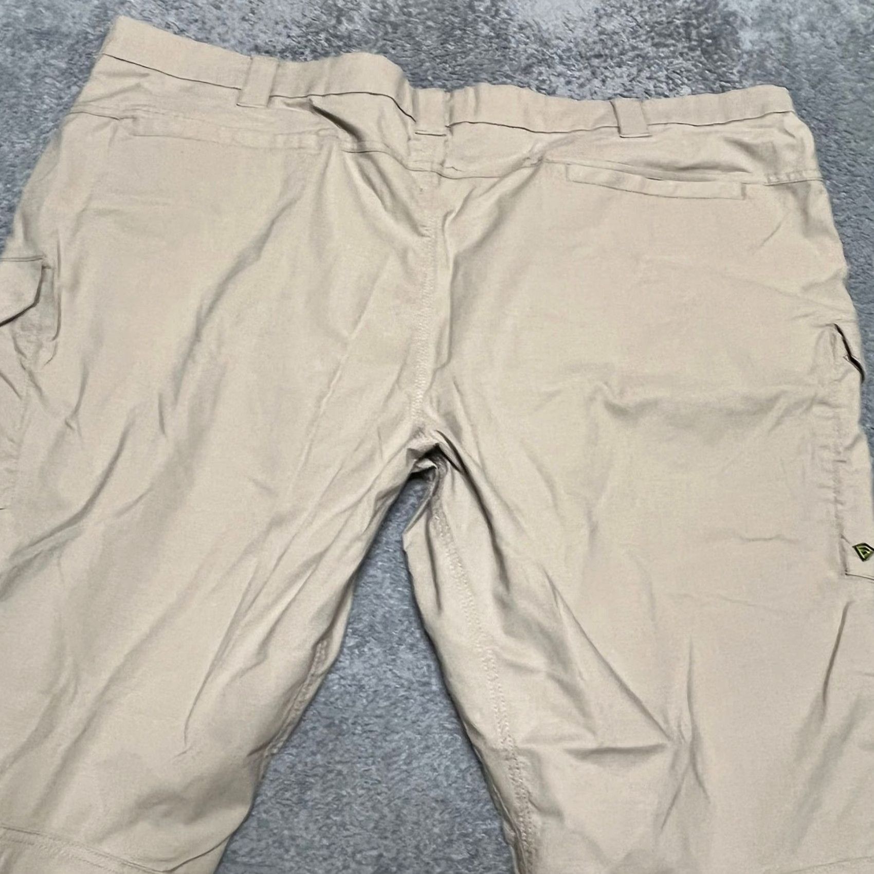 Vintage First Tactical Pants Mens 52 Tan Cargo Straight Fit Ripstop 52x33 Big & Tall Inseam 33 Mens Cargo Pants Tan Size US 36 / EU 52 - 3 Thumbnail