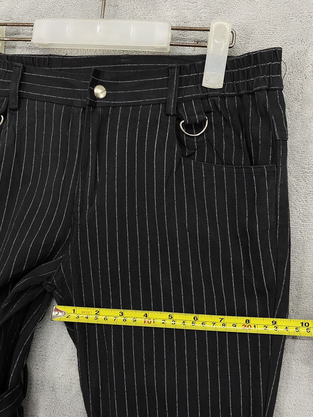 Japanese Brand Drug Honey Punk Pants Distressed Bondage Flared Size US 30 / EU 46 - 14 Thumbnail