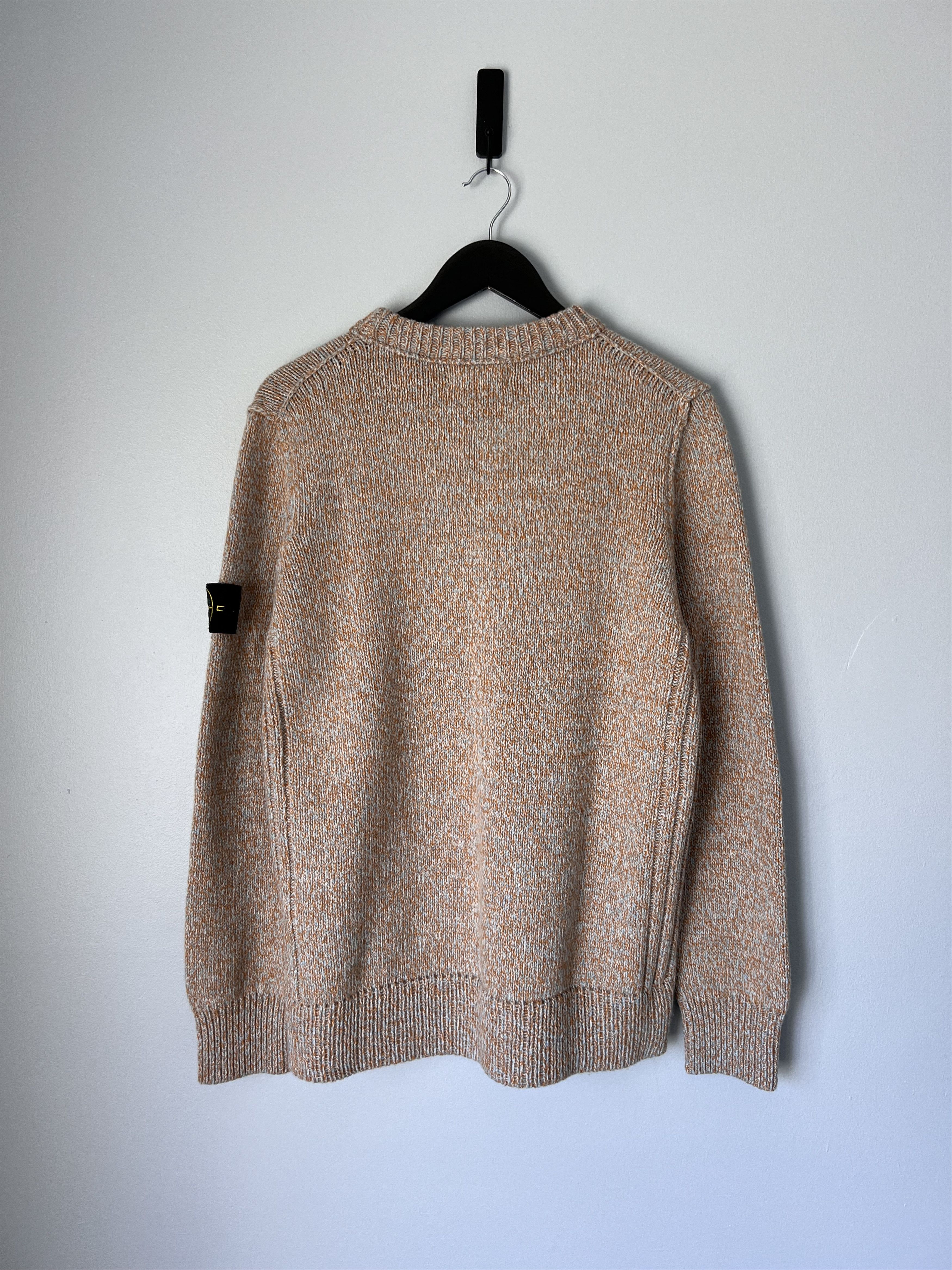 Stone Island Stone Island Chunky Wool Sweater in Beige Size US M / EU 48-50 / 2 - 5 Thumbnail