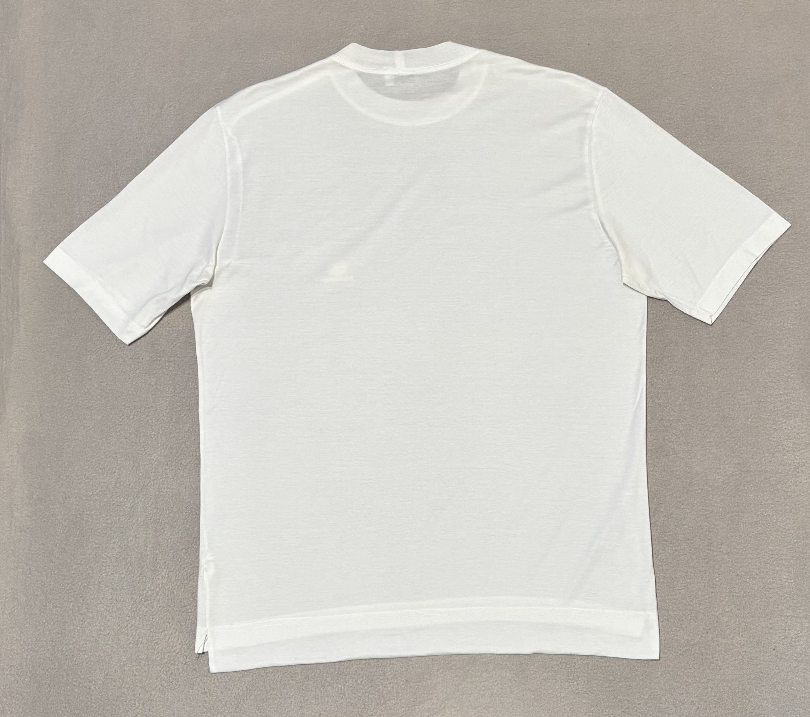 Pal Zileri Pal Zileri vintage White T-shirt Size. M Size US M / EU 48-50 / 2 - 9 Thumbnail
