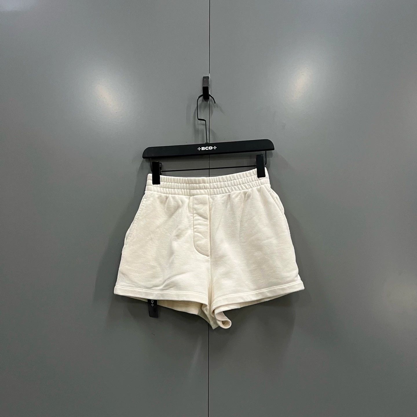 Prada PRADA Solid Elastic Waist Shorts - dmc Size US 26 / EU 42 - 1 Thumbnail