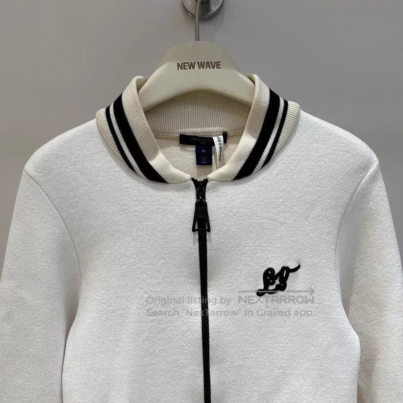 Louis Vuitton Louis Vuitton Off-white wool three-quarter sleeve zippered Size M / US 6-8 / IT 42-44 - 3 Thumbnail