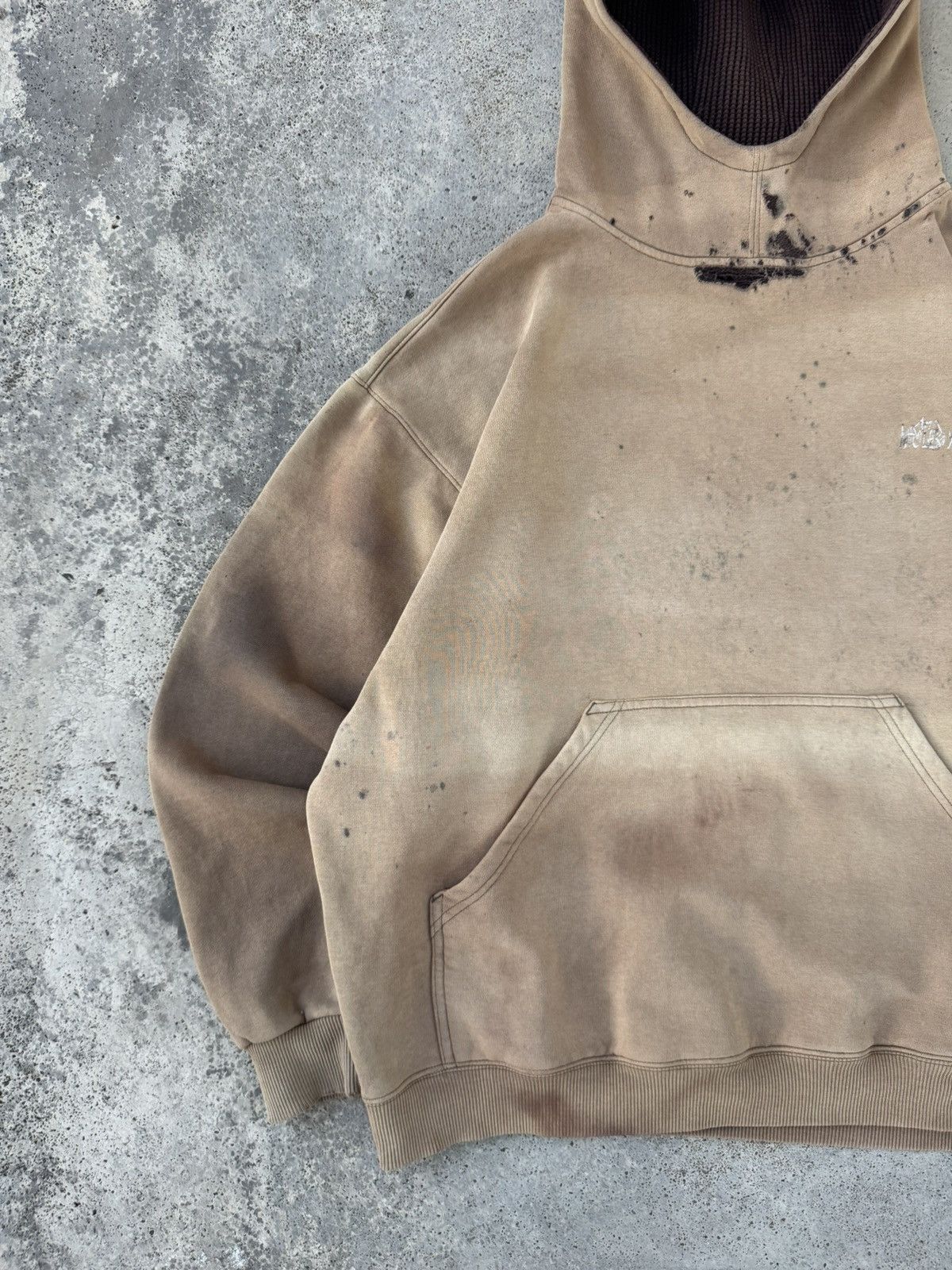 Vintage Distressed Vintage Y2K Sun Faded Masterx Hoodie Size US XXL / EU 58 / 5 - 3 Thumbnail