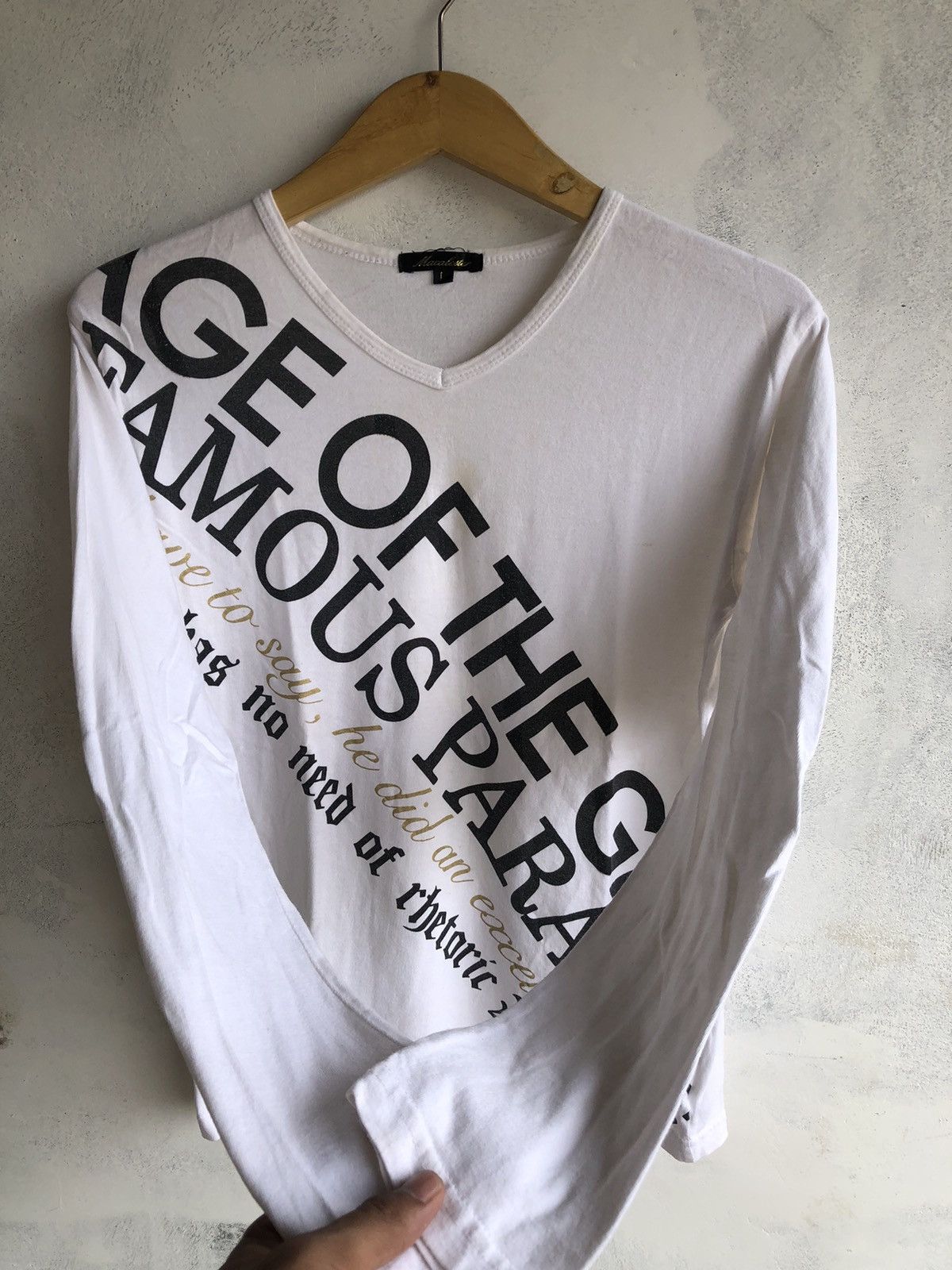 KMRii POEM AGE OF THE GAIN FAMOUS PARABLE IFSIX STYLE Size US L / EU 52-54 / 3 - 3 Thumbnail