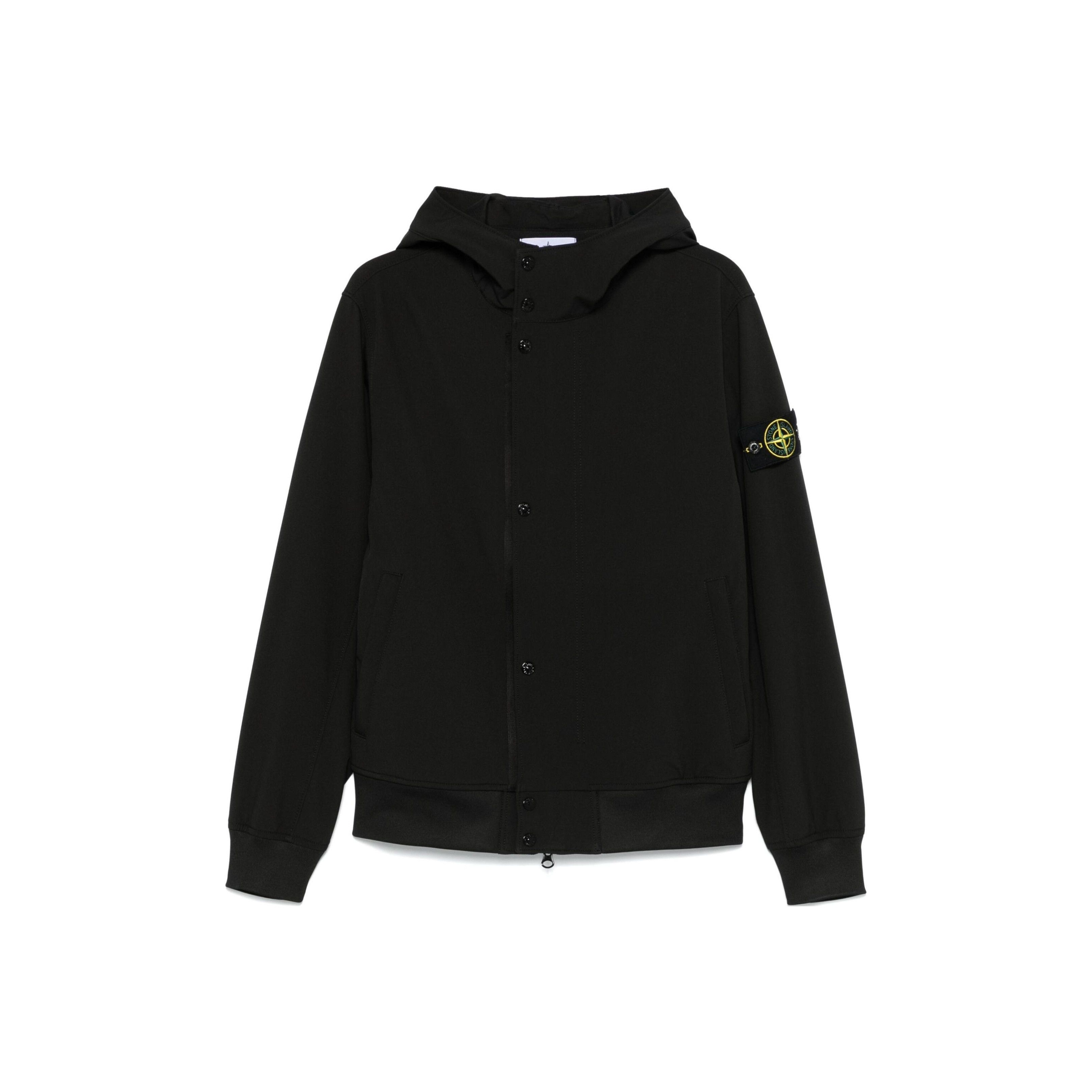 Stone Island Stone Island Soft Shell Hooded Jacket Size M Size US M / EU 48-50 / 2 - 1 Thumbnail