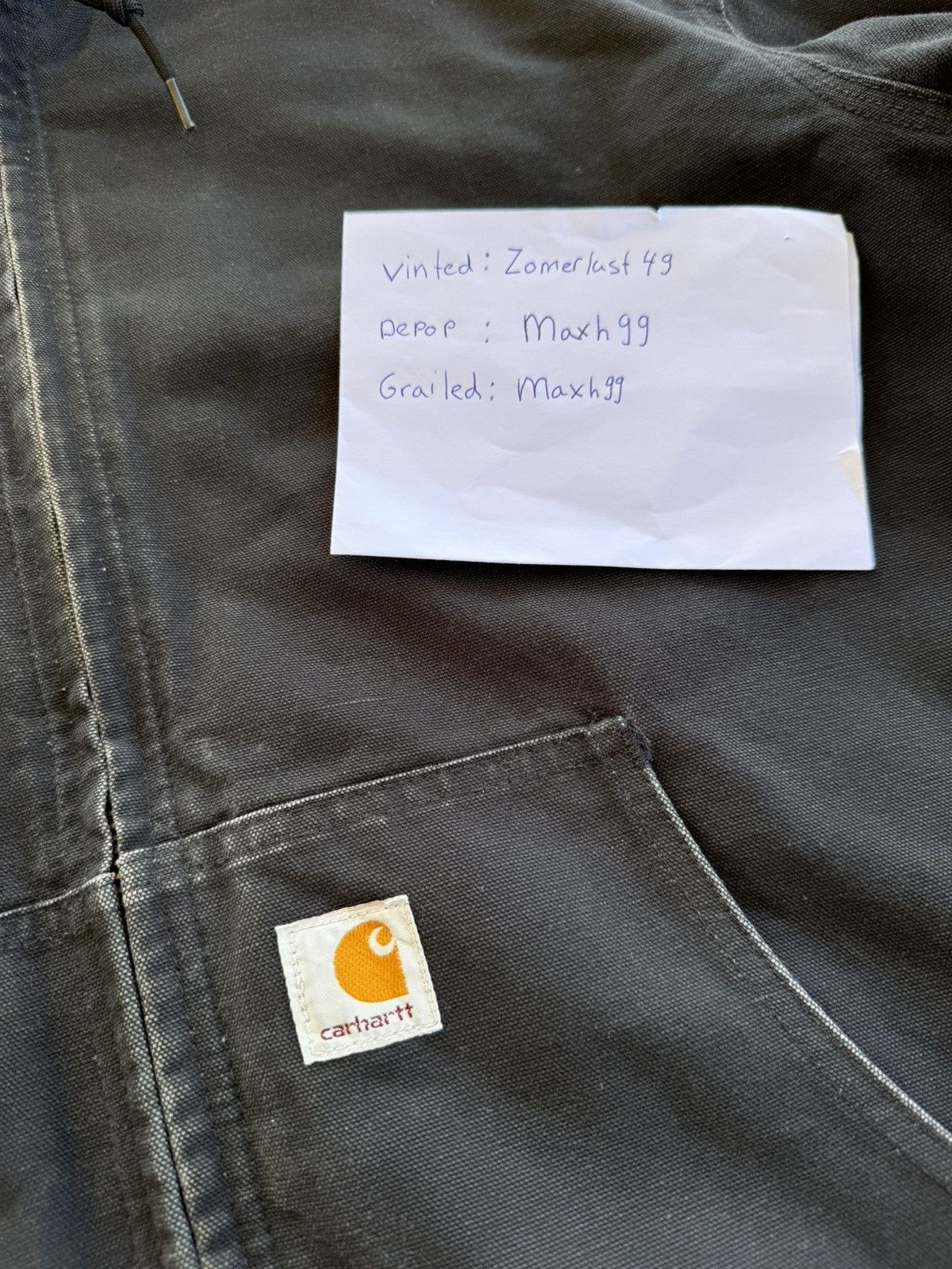 Carhartt × Vintage Carhartt J140 BLK Flannel-Lined Active Jacket Size US XL / EU 56 / 4 - 9 Thumbnail