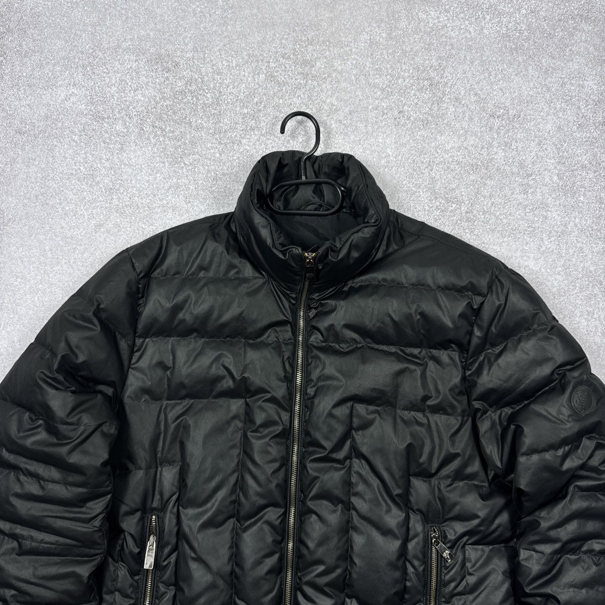 Versace Mens VERSACE Collection Black Puffer Down Jacket Size L / 52 Size US L / EU 52-54 / 3 - 2 Thumbnail