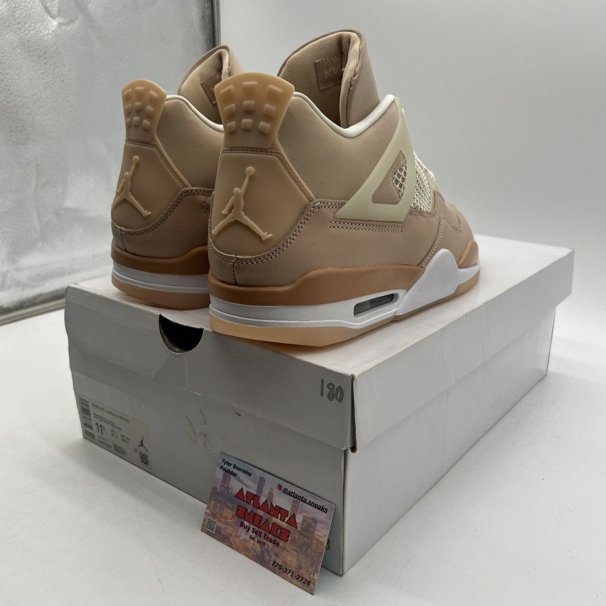 Jordan Brand Wmns air Jordan 4 shimmer Size US 11.5 / EU 44-45 - 6 Thumbnail