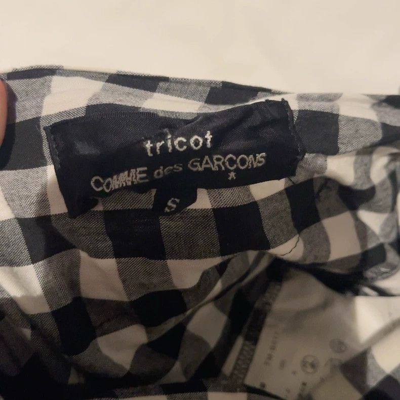 Comme des Garcons Comme Des Garcons Black and white plaid skirt Size S / US 4 / IT 40 - 3 Thumbnail