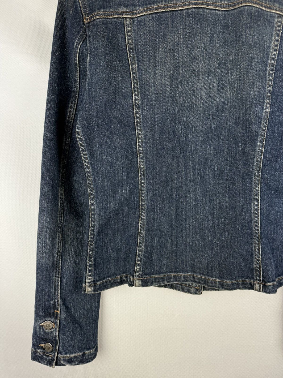 Burberry Burberry London Vintage Ladies Denim Blazer Jacket Size US 8 Size M / US 6-8 / IT 42-44 - 24 Thumbnail