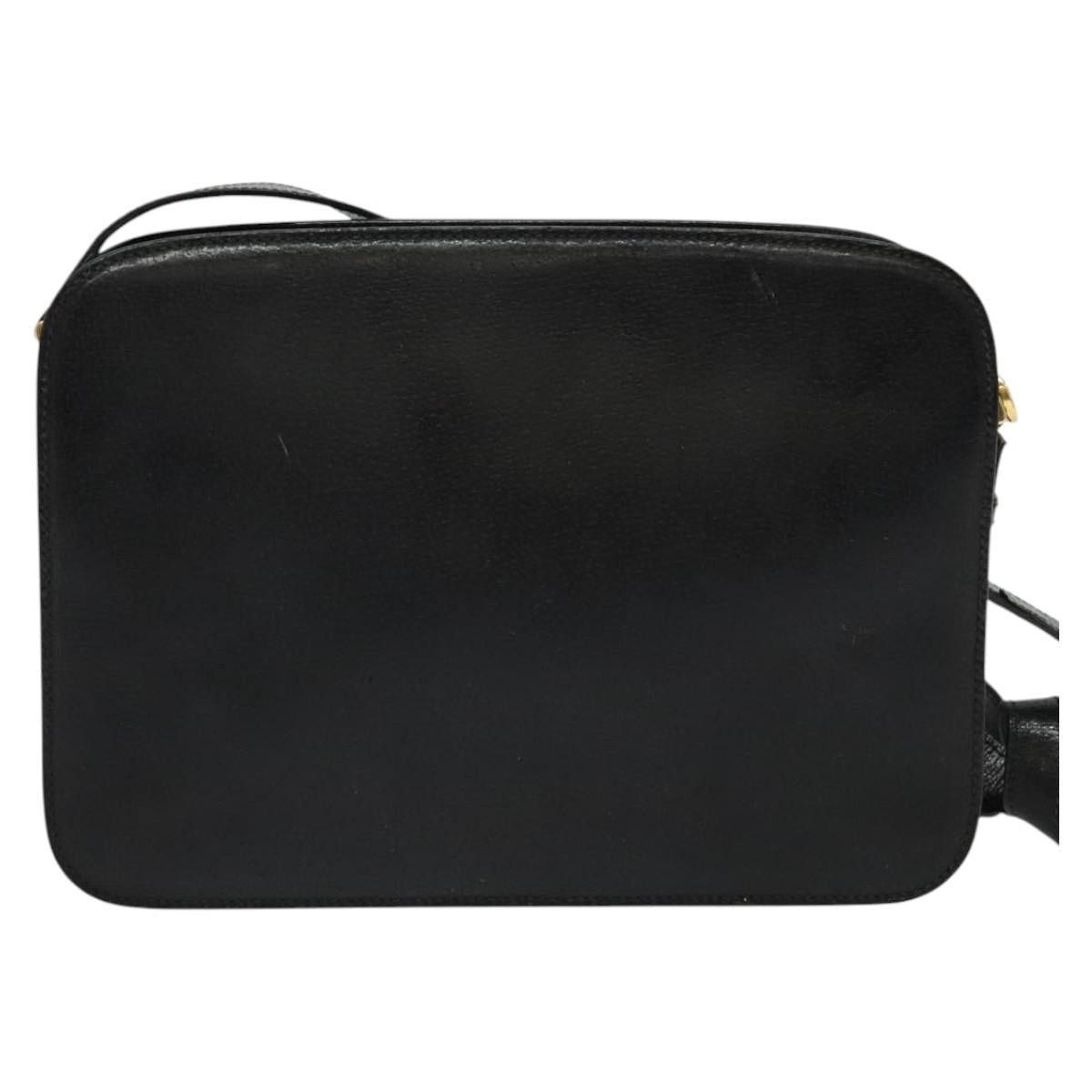 Gucci GUCCI Shoulder Bag Leather Black Gold 001 256 001 256 Size ONE SIZE - 3 Thumbnail