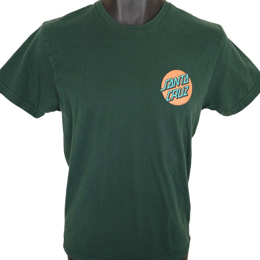 Santa Cruz Skateboards Santa Cruz Skateboards T Shirt Mens Size Small Green Desert Size US S / EU 44-46 / 1 - 2 Thumbnail