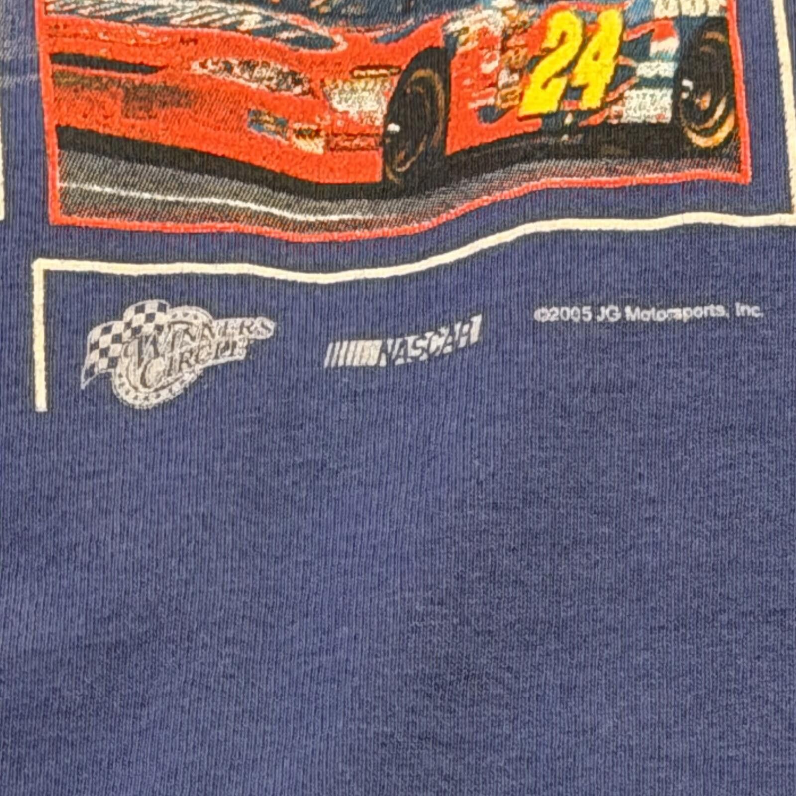 Winners Circle Vintage Jeff Gordon Y2K NASCAR Racing Blue Shirt 24 Size US L / EU 52-54 / 3 - 9 Thumbnail