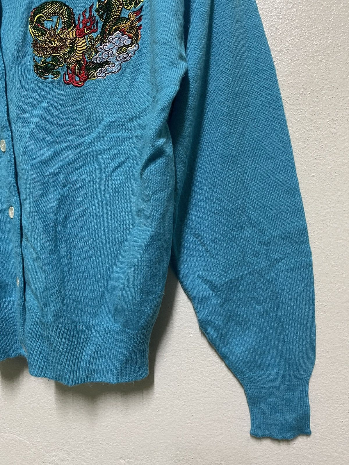 Japanese Brand × Vintage Sukajan Cardigan Japan Vintage Size S / US 4 / IT 40 - 8 Thumbnail