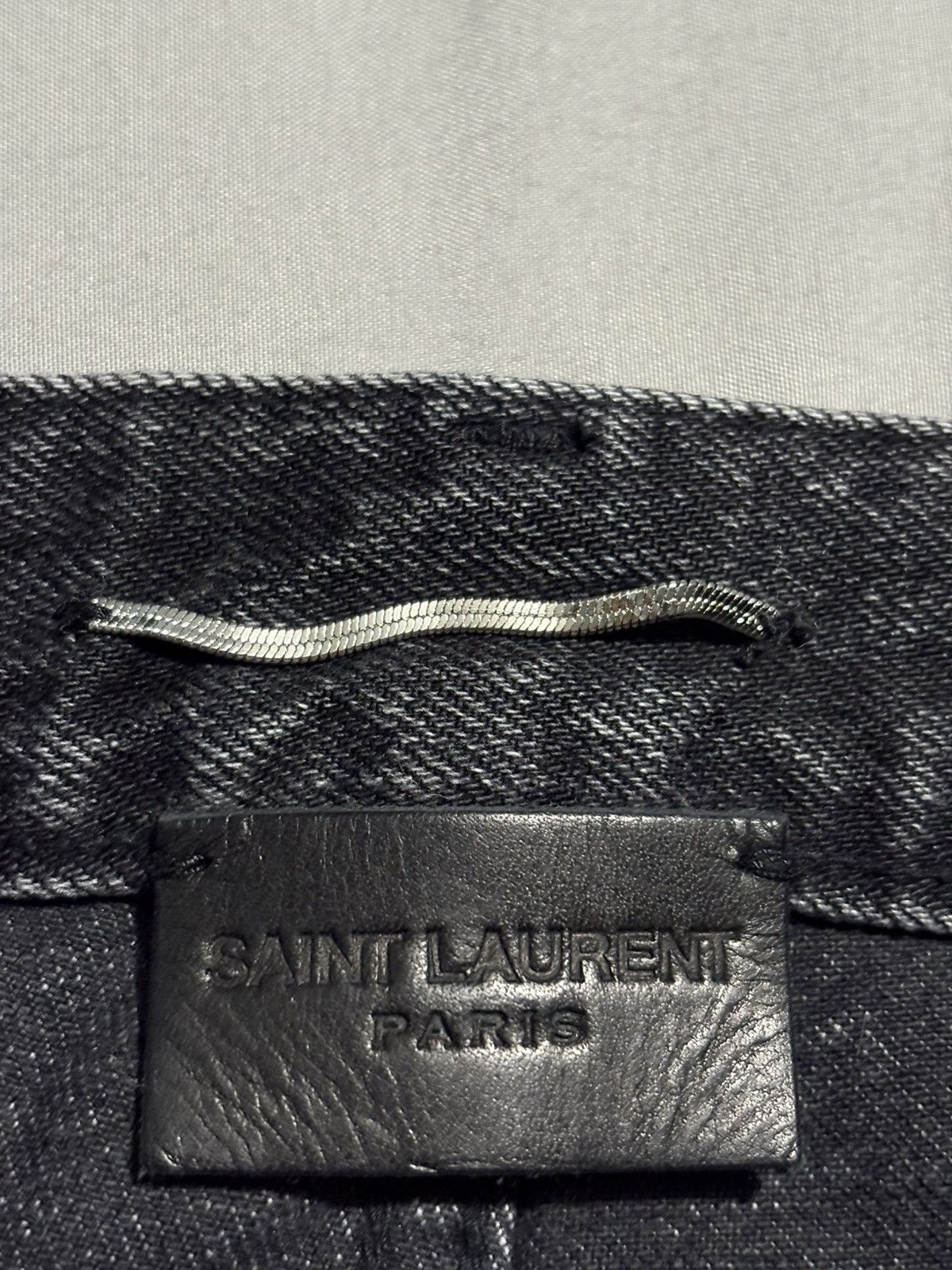 Saint Laurent Paris 36 2017 Saint Laurent Paris D14 Jeans Distresed denim crash Size US 36 / EU 52 - 3 Thumbnail