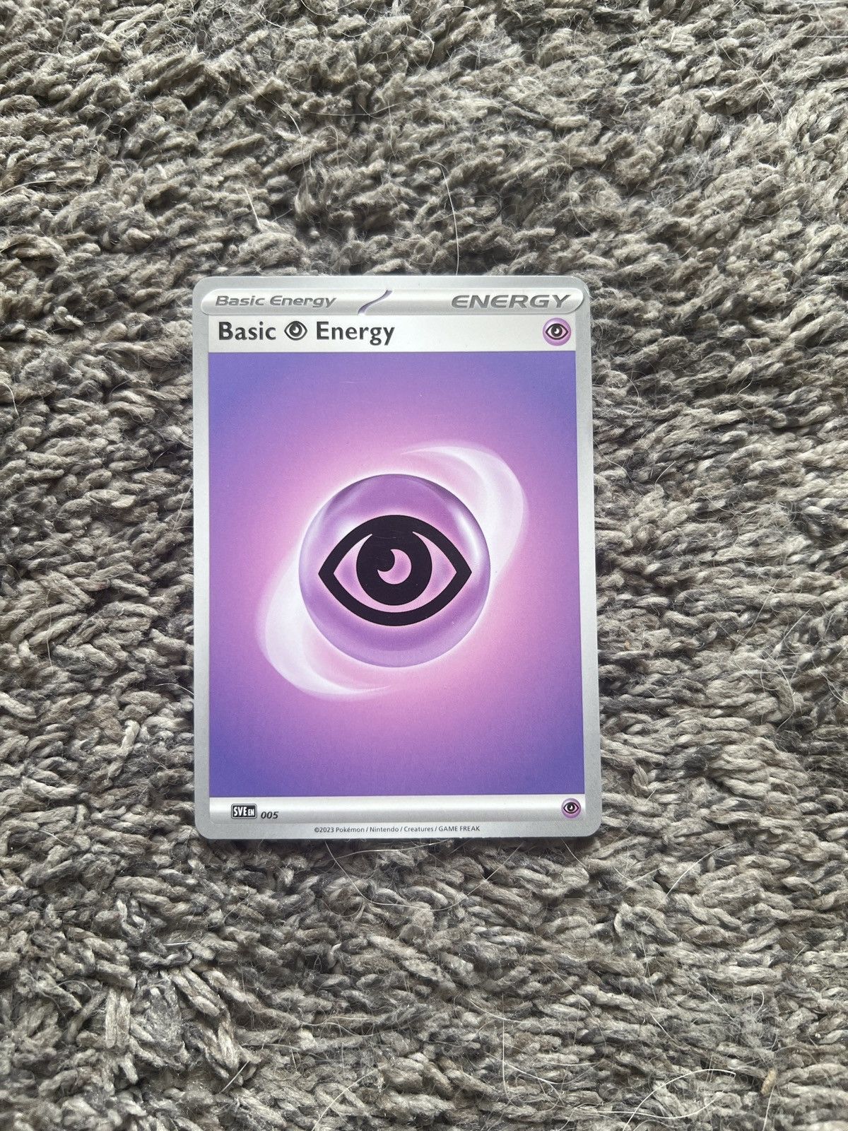 Pokemon 2023 Pokémon Basic Energy Card Size ONE SIZE - 1 Thumbnail
