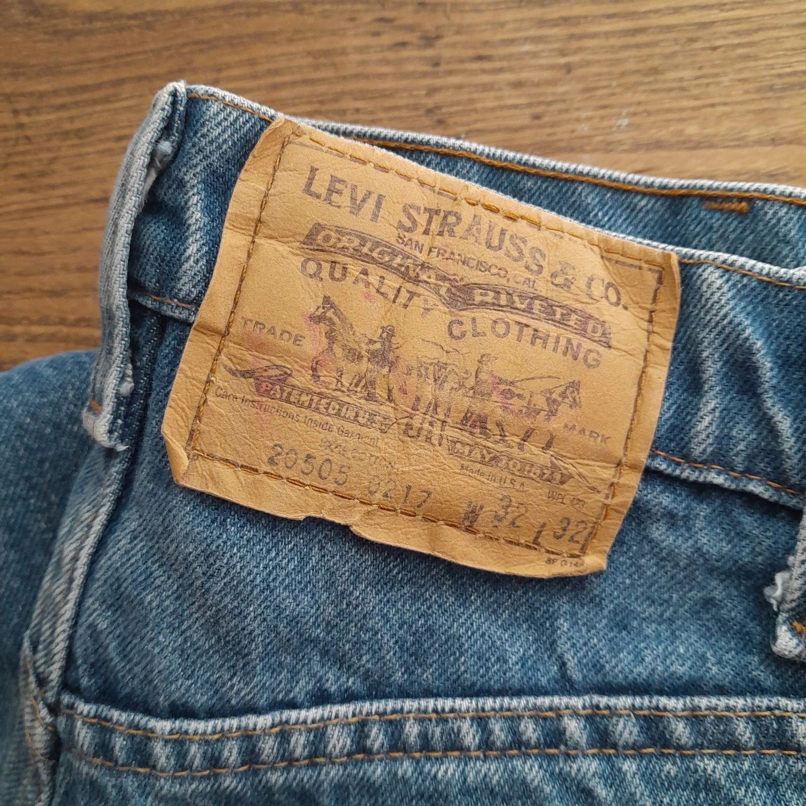 Levi's 505 Jeans Size US 32 / EU 48 - 4 Thumbnail