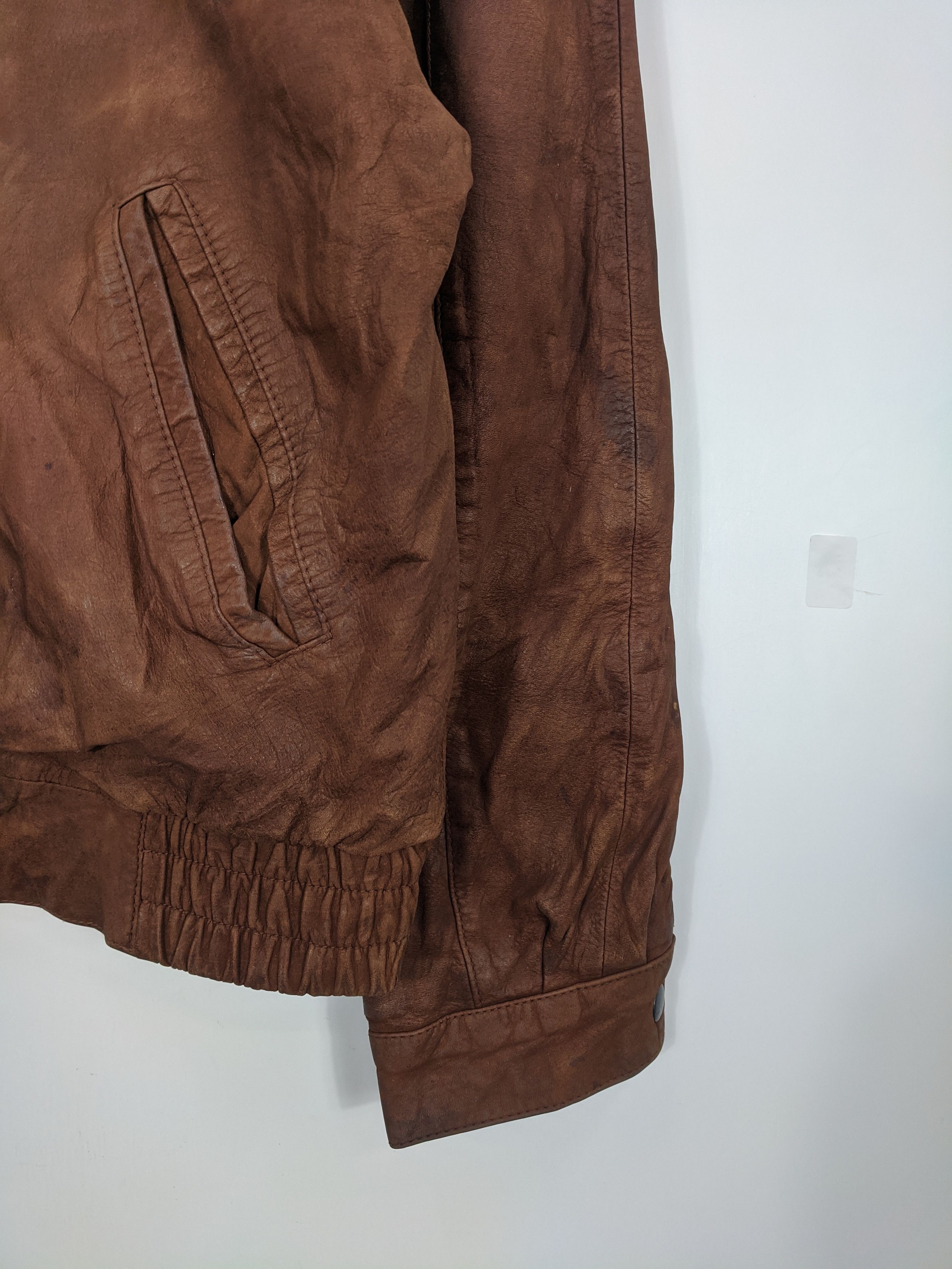 Vintage Vintage 80s Studio 7036 Leather Jacket J0347 Size US M / EU 48-50 / 2 - 6 Thumbnail