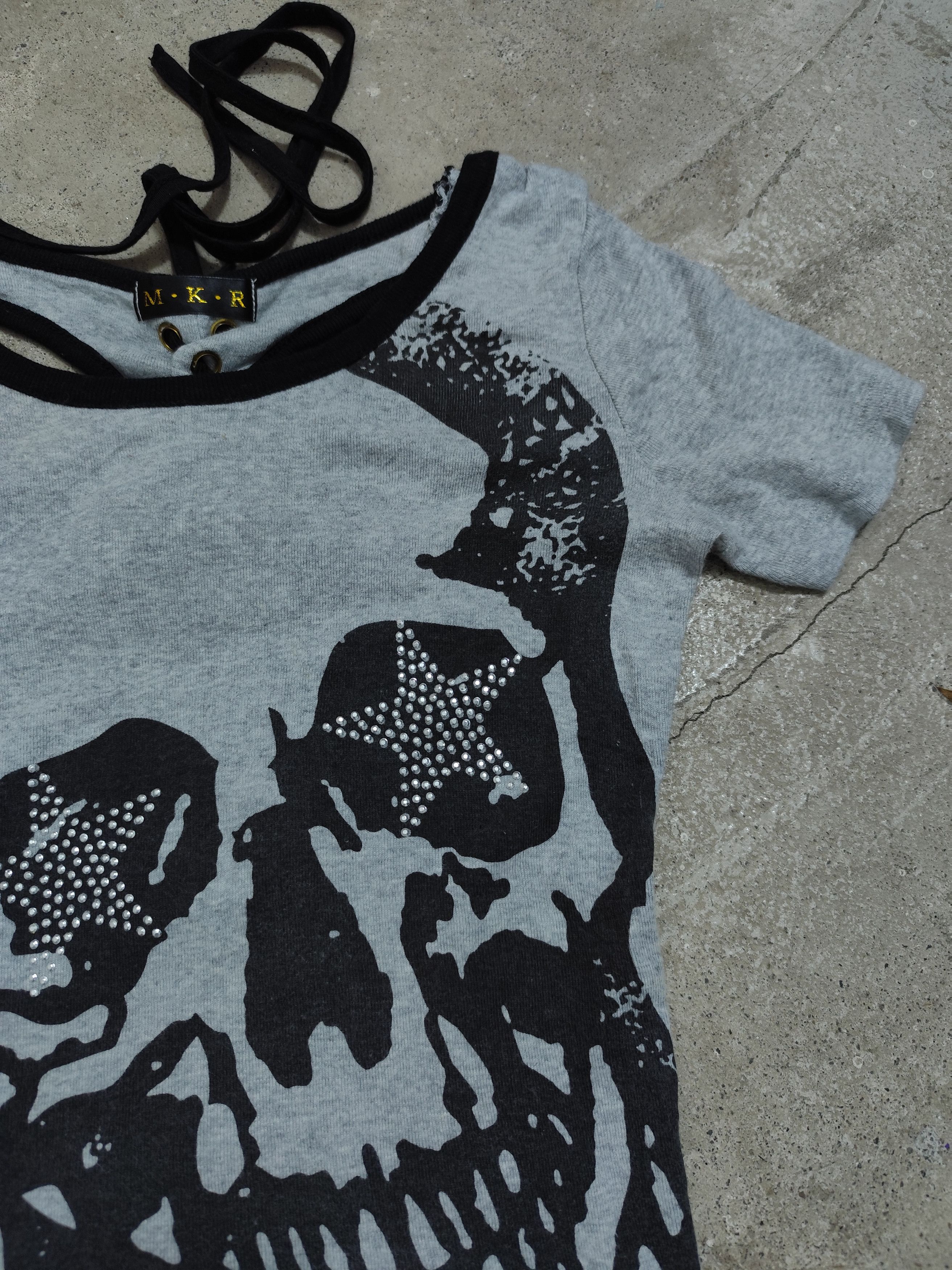 IFSIXWASNINE POUCH SKULL CROSS BLACK