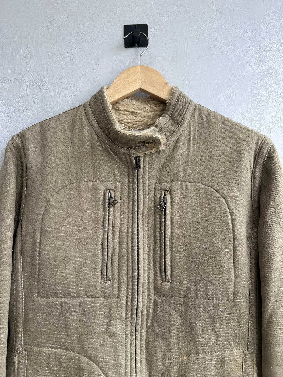 Issey Miyake Issey Miyake Fur-Lined Utility Jacket Size US M / EU 48-50 / 2 - 3 Thumbnail