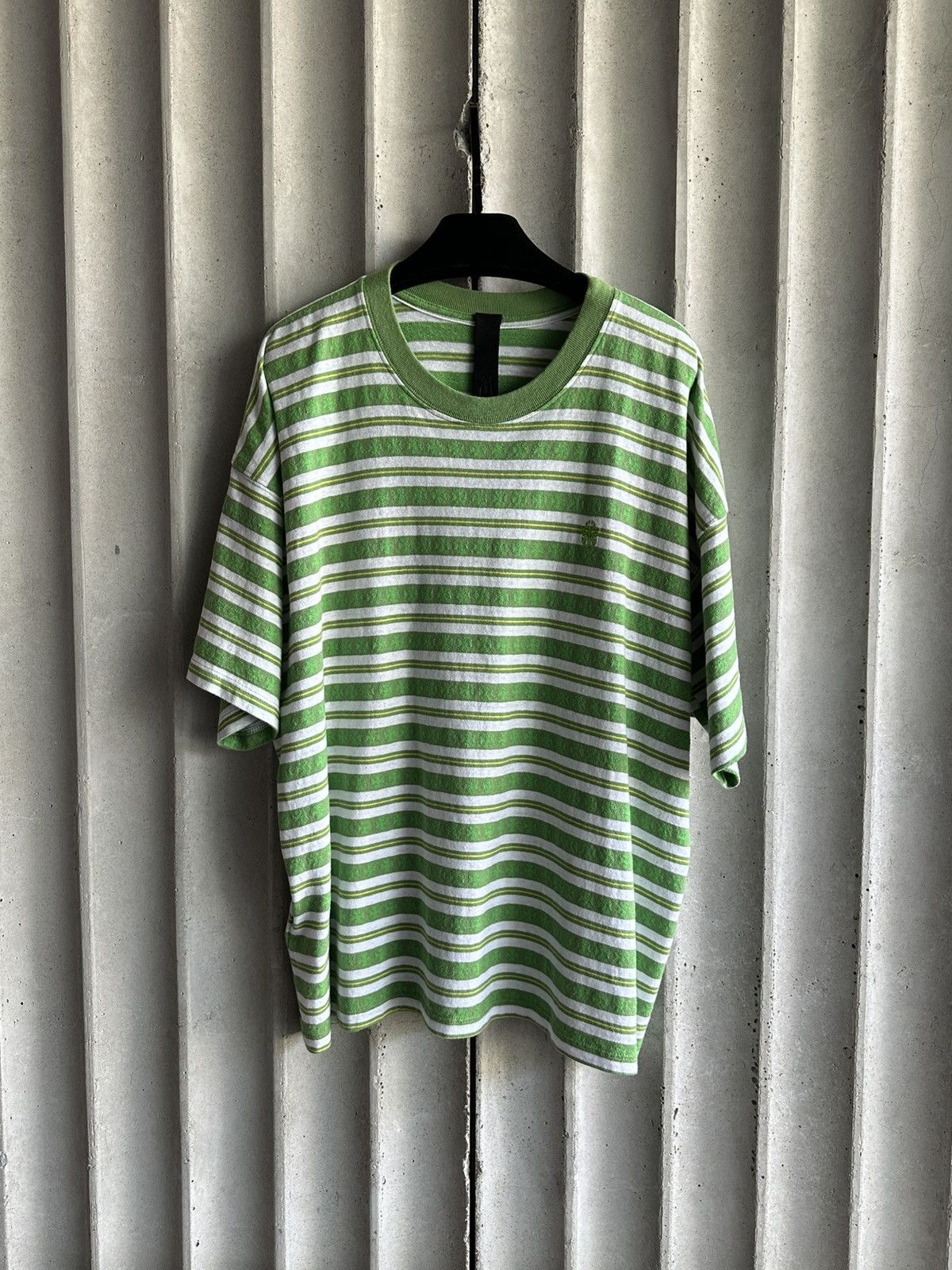 Chrome Hearts CHROME HEARTS TEE STRIPE LOGO Size US M / EU 48-50 / 2 - 1 Thumbnail