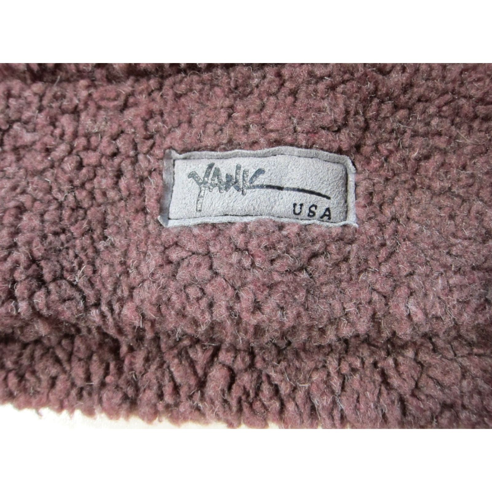 Vintage Yank USA Fran Beanie Hat M-L Purple Fleece Deluxe Warm Winter 100% polyester Women's Size M / US 6-8 / IT 42-44 - 4 Thumbnail