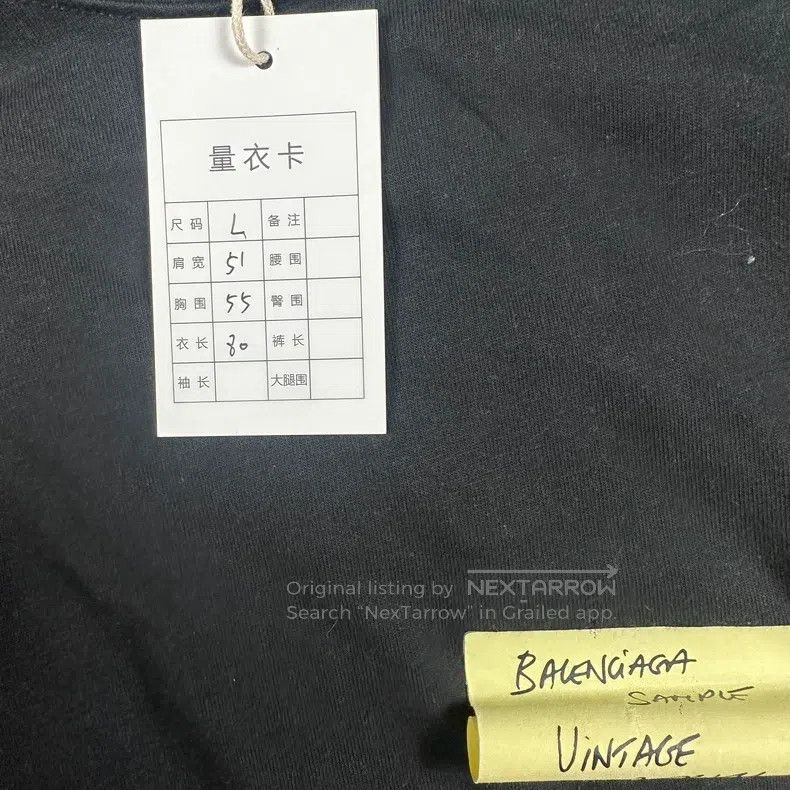 Other Balenciaga Post-it Note Short Sleeve Size US S / EU 44-46 / 1 - 5 Thumbnail