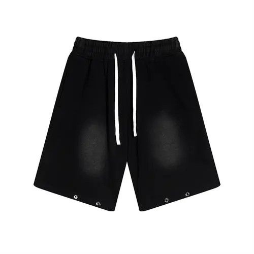 Japanese Brand × Jean Boys hip-hop trend casual spray-painted dirty loose shorts Size US 32 / EU 48 - 1 Thumbnail