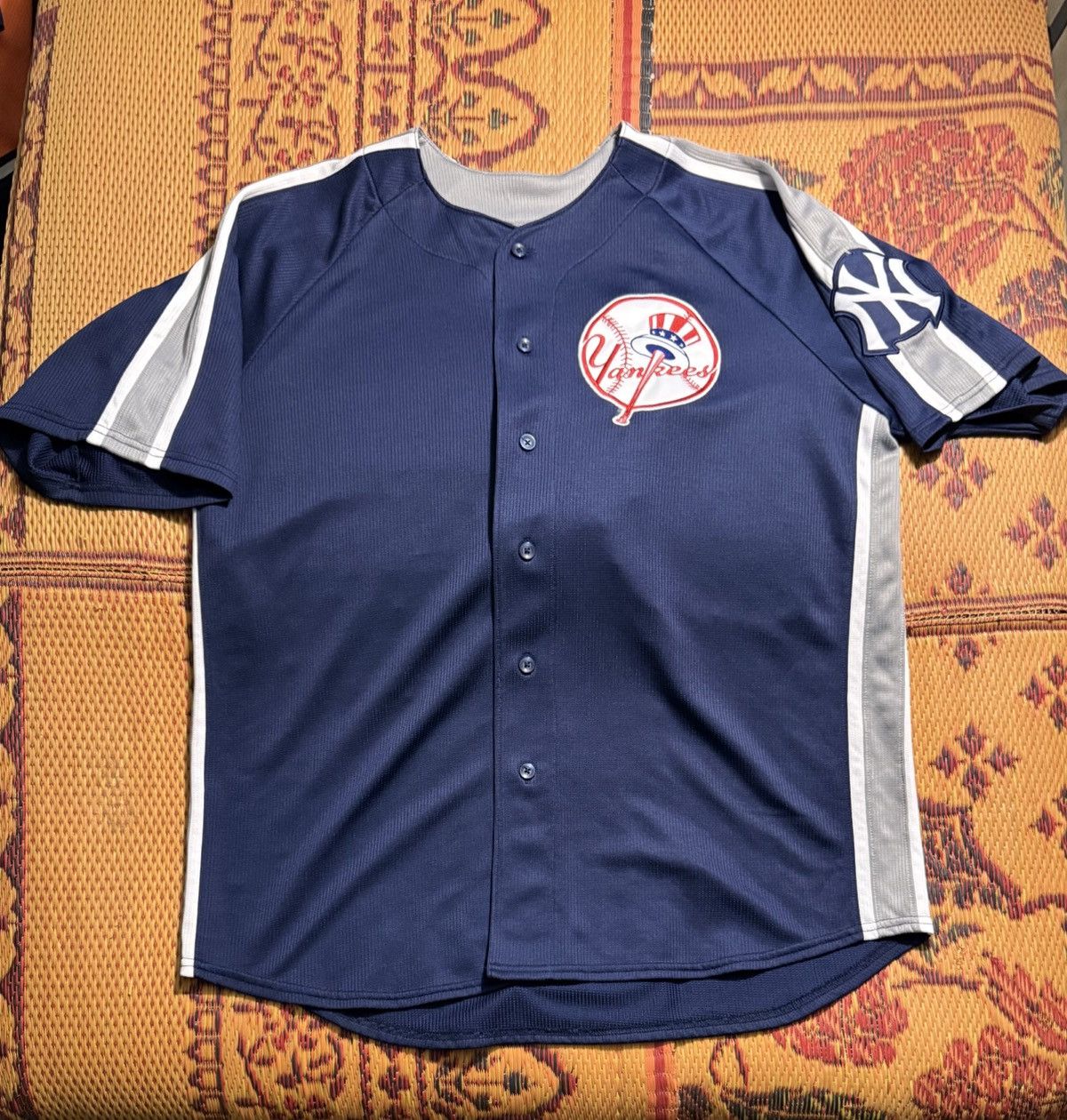 MLB Vintage New York Yankees Baseball Jersey Size US XL / EU 56 / 4 - 2 Thumbnail