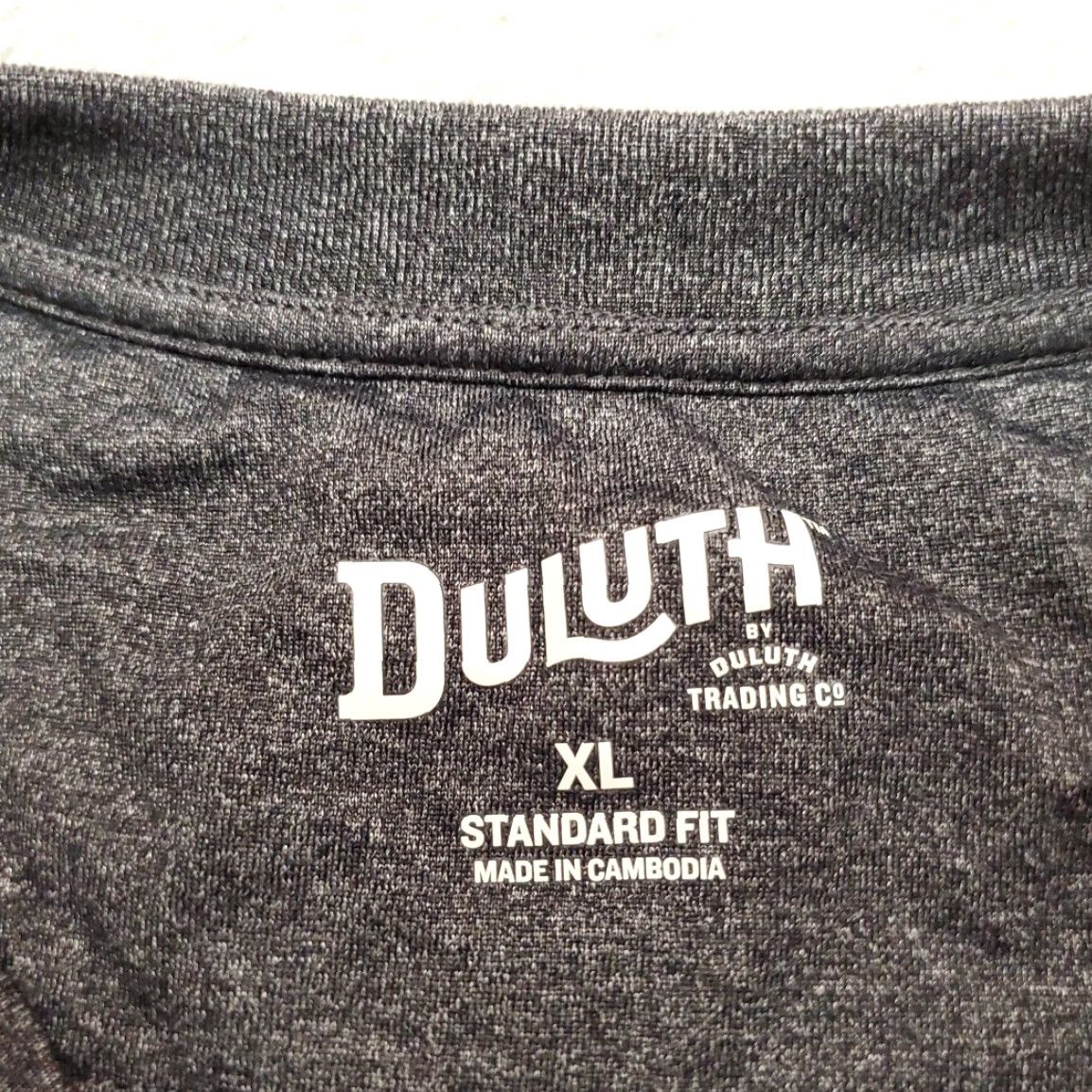 Duluth Trading Company Duluth Trading Co Shirt Men XL Charcoal Performance Henley Outdoor Gorp Shirt Men's XL Charcoal Henley Performance Outdoor Duluth Trading Co Size US XL / EU 56 / 4 - 3 Thumbnail