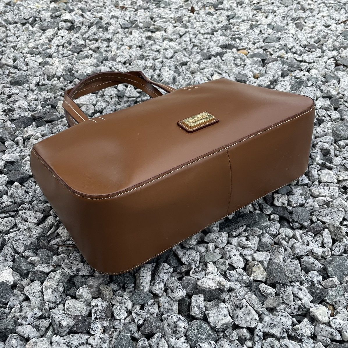 Designer × Japanese Brand × Mr. Junko VINTAGE JUNKO KOSHINO JAPAN DESIGNER LEATHER SMALL HANDBAG Size ONE SIZE - 9 Thumbnail