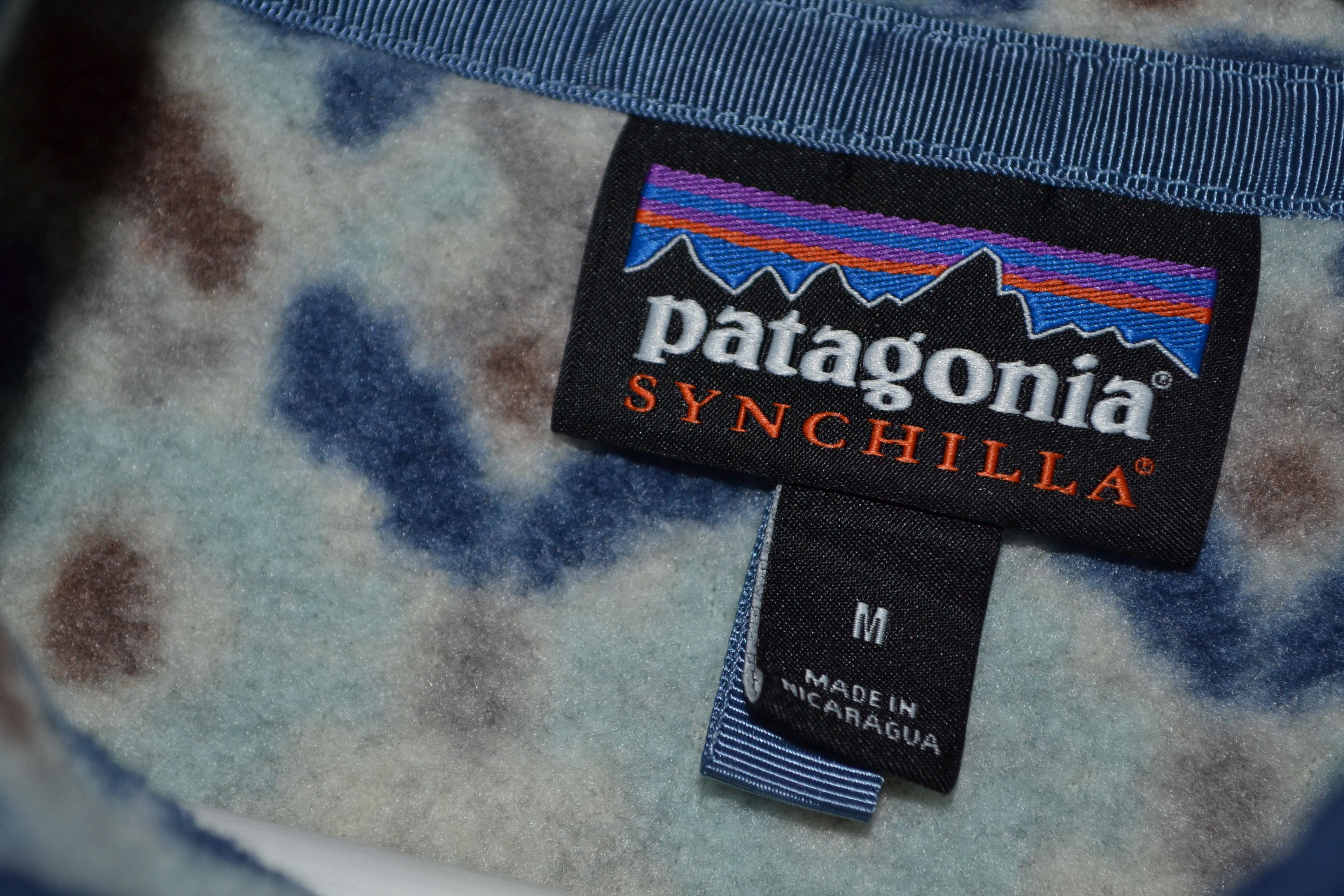 Patagonia Patagonia Synchilla Snap-T M Tundra Cluster Big Sky Blue Size M / US 6-8 / IT 42-44 - 6 Thumbnail