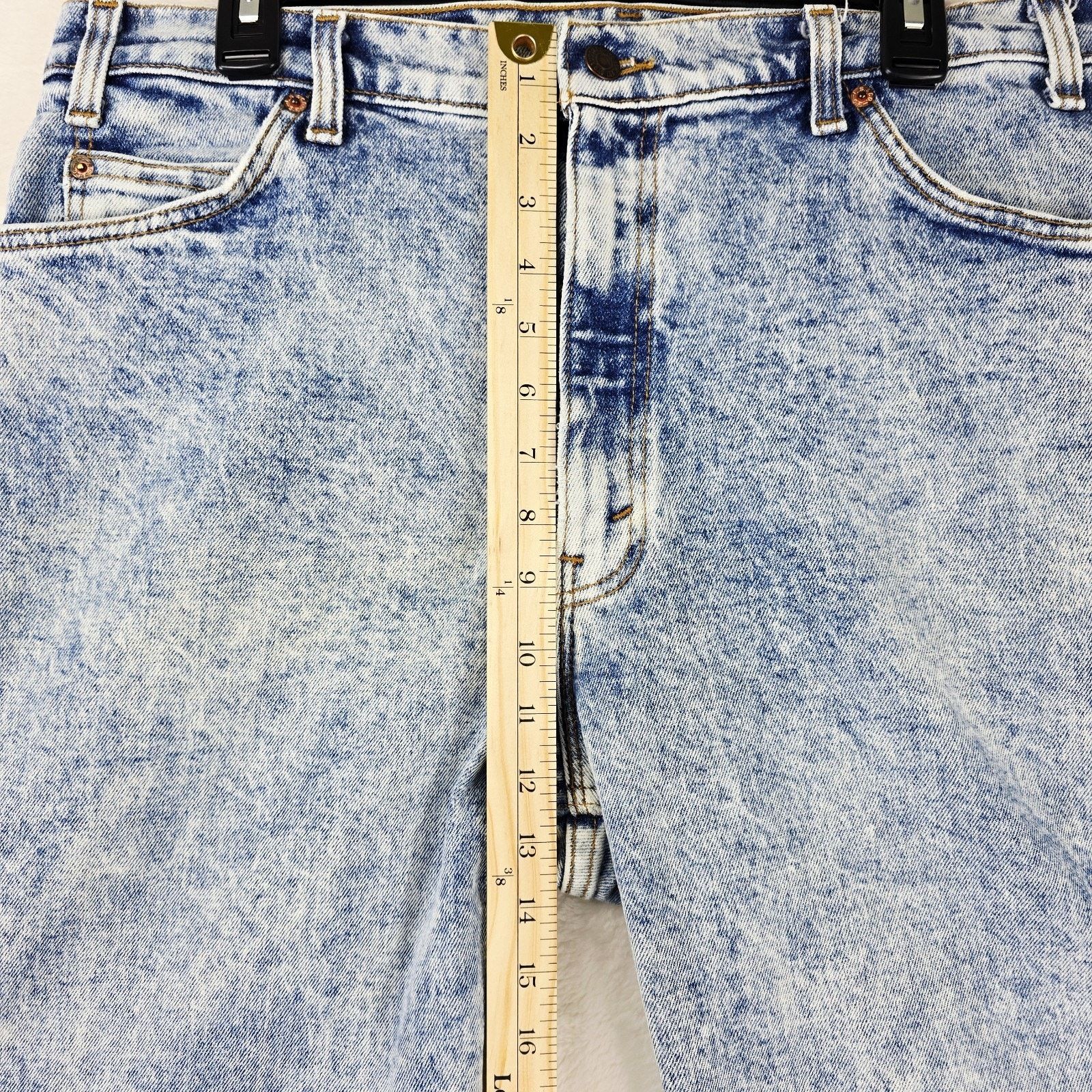 Levi's Vintage Levis 515 Acid Washed Jeans Fits 36x31 Denim 38x32 Size US 36 / EU 52 - 14 Thumbnail