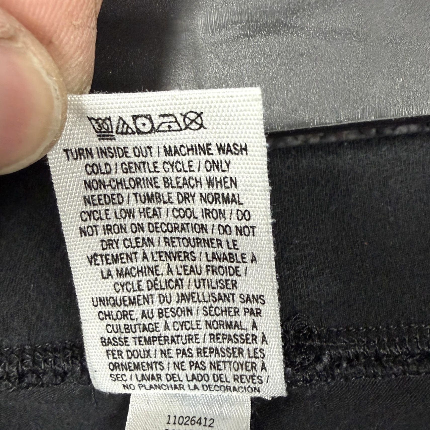 Pinko PINK Victoria's Secret Leggings M Ankle Black White Logo Side Stripe Athleisure Size 32" / US 10 / IT 46 - 7 Thumbnail