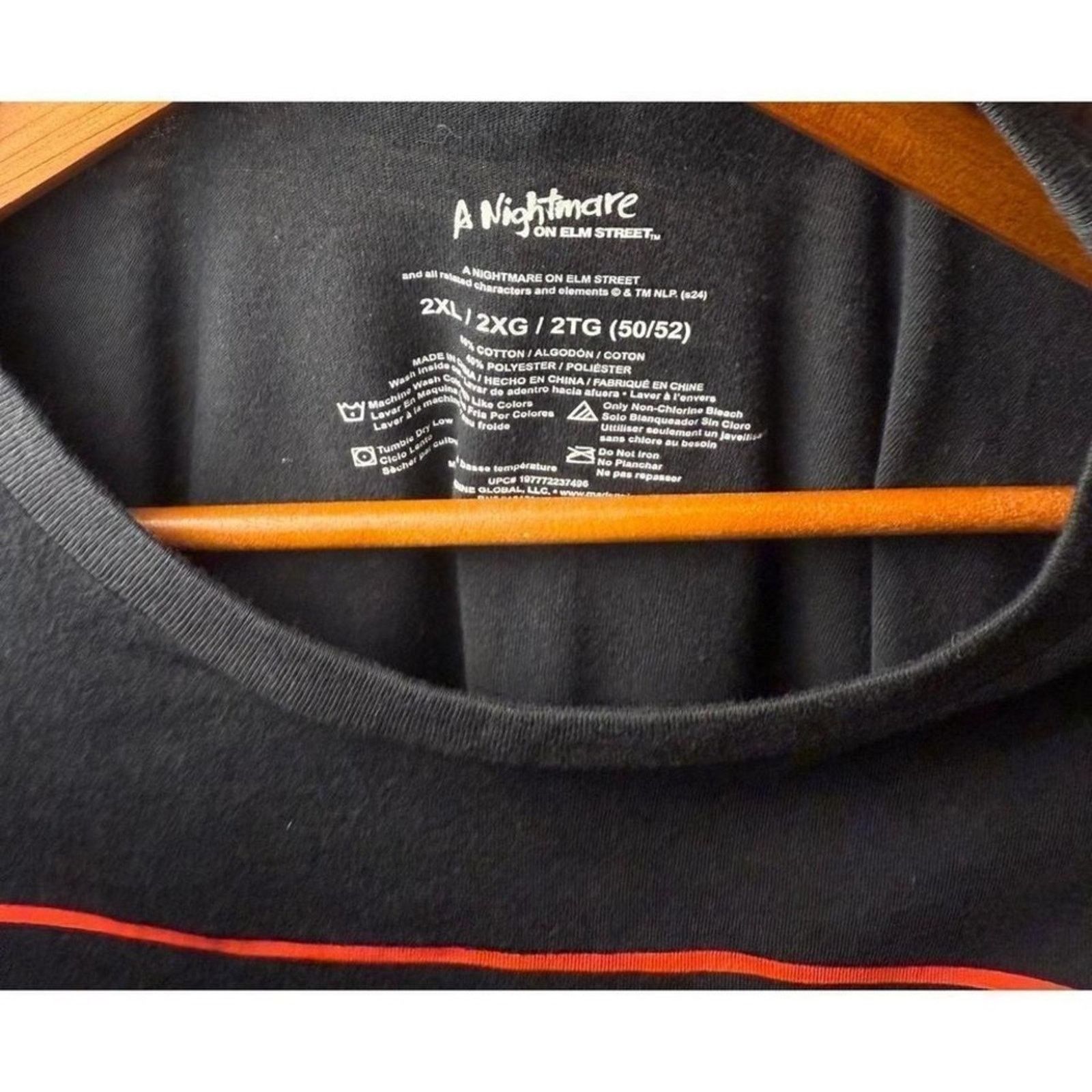 Other A Nightmare on Elm Street Freddy Krueger Tee 2XL Pre Owned Size US XXL / EU 58 / 5 - 4 Thumbnail
