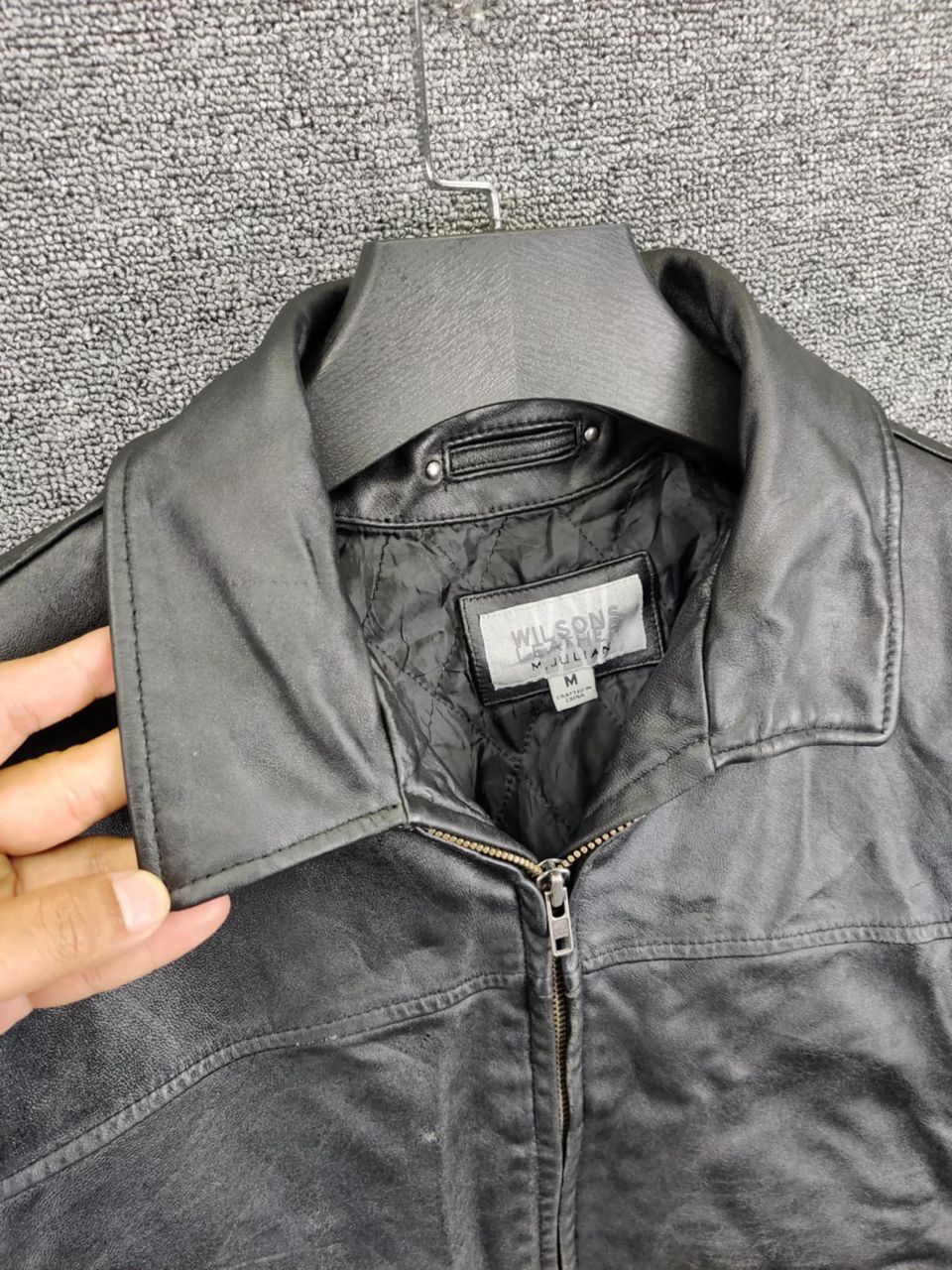 Wilsons Leather Vintage Wilsons Leather Motorcycle Jacket Size US M / EU 48-50 / 2 - 6 Thumbnail