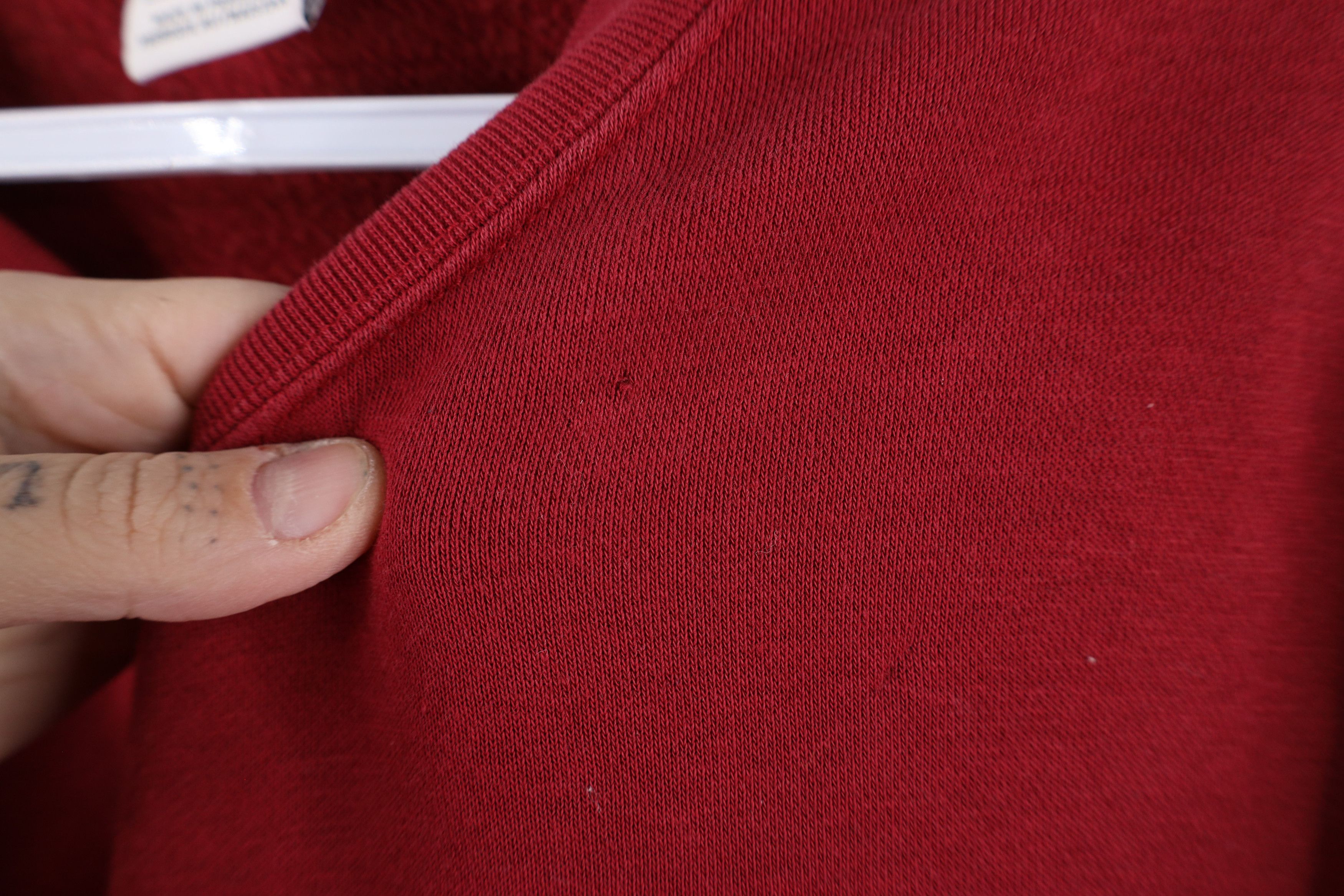 Nike × Vintage Vintage Nike Center Swoosh Boxy Oversized Cropped Sweatshirt Size S / US 4 / IT 40 - 11 Thumbnail