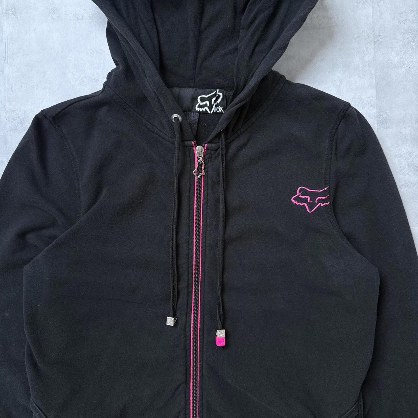 Fox Racing Y2K Fox Racing Zip Up Hoodie Jacket Size US S / EU 44-46 / 1 - 6 Thumbnail