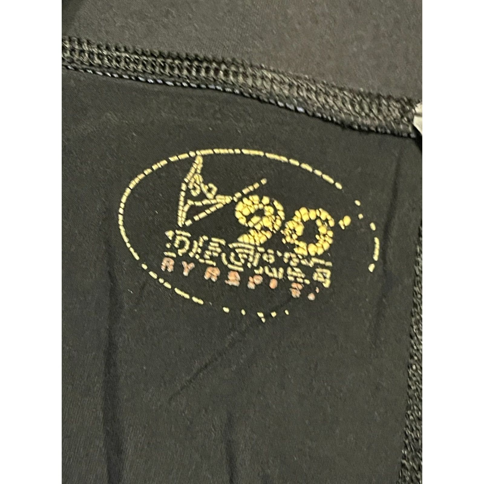 Vintage 90 Degrees Pants Women's Large Blue Black Yoga Pants Pull On Casual Size 36" / US 14 / IT 50 - 4 Thumbnail