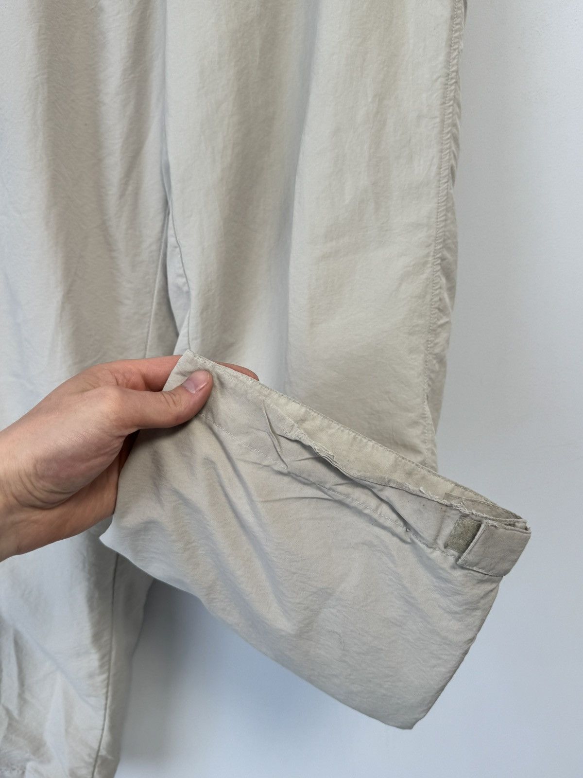 Nike Nike Vintage Nylon Pants Beige Swoosh Y2K Style Size US 34 / EU 50 - 8 Thumbnail