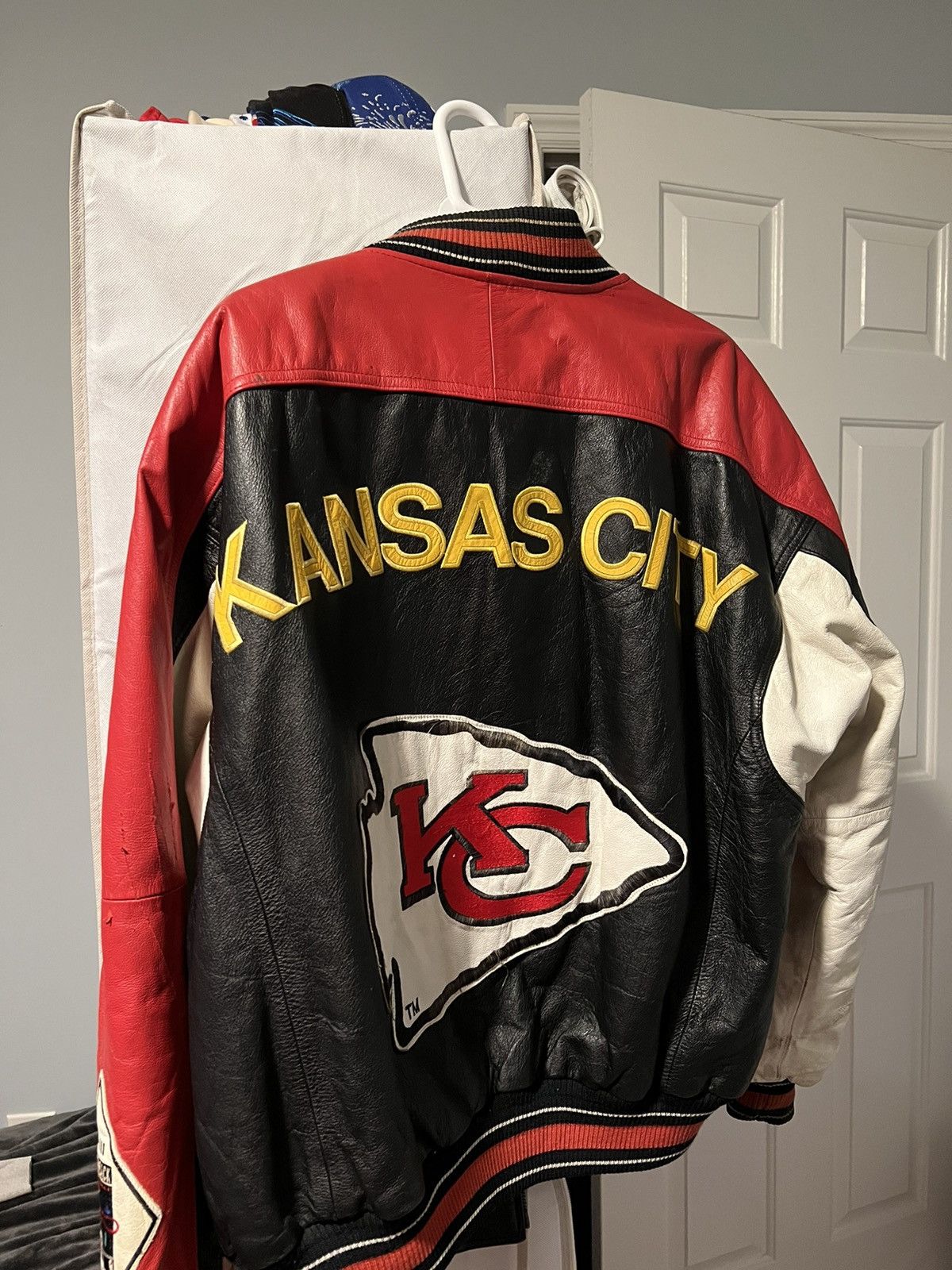 2024 kansas city chiefs vintage jacket