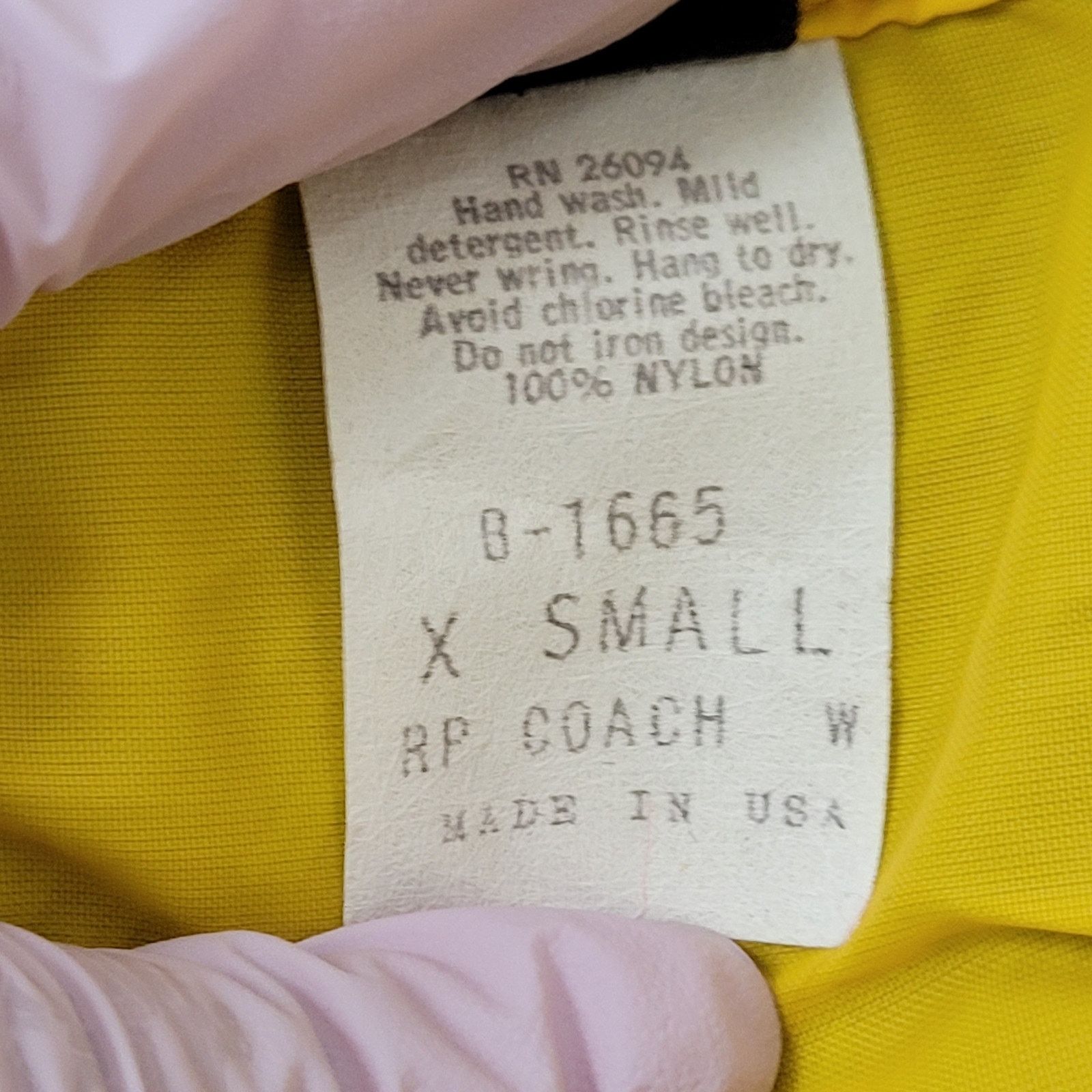 Champion Vintage 60s Champion Coach Jacket XS/S 19x29 Yellow Size US S / EU 44-46 / 1 - 8 Thumbnail
