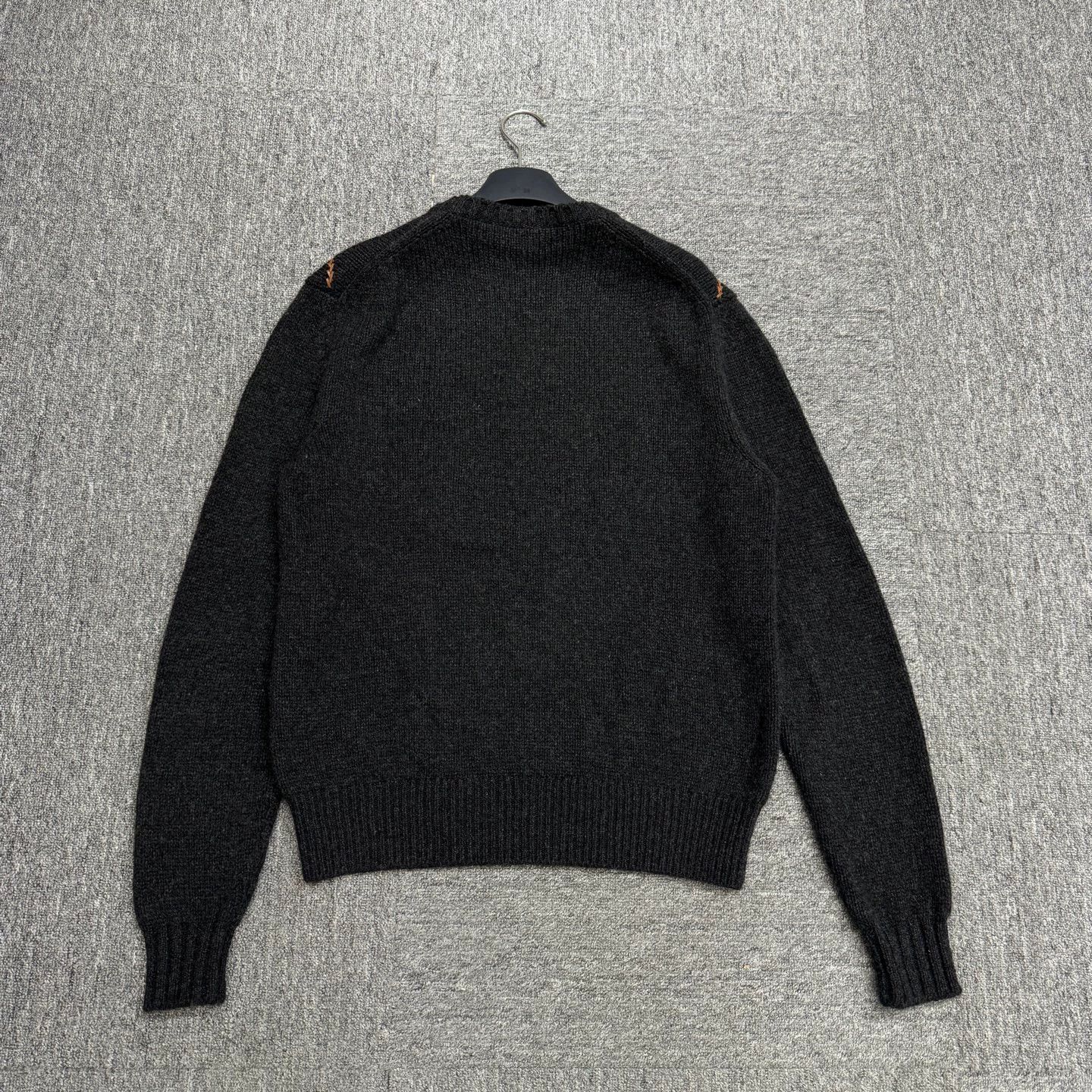 Loro Piana Loro Piana Leather & Cashmere Knit Sweater 48 Size US M / EU 48-50 / 2 - 5 Thumbnail